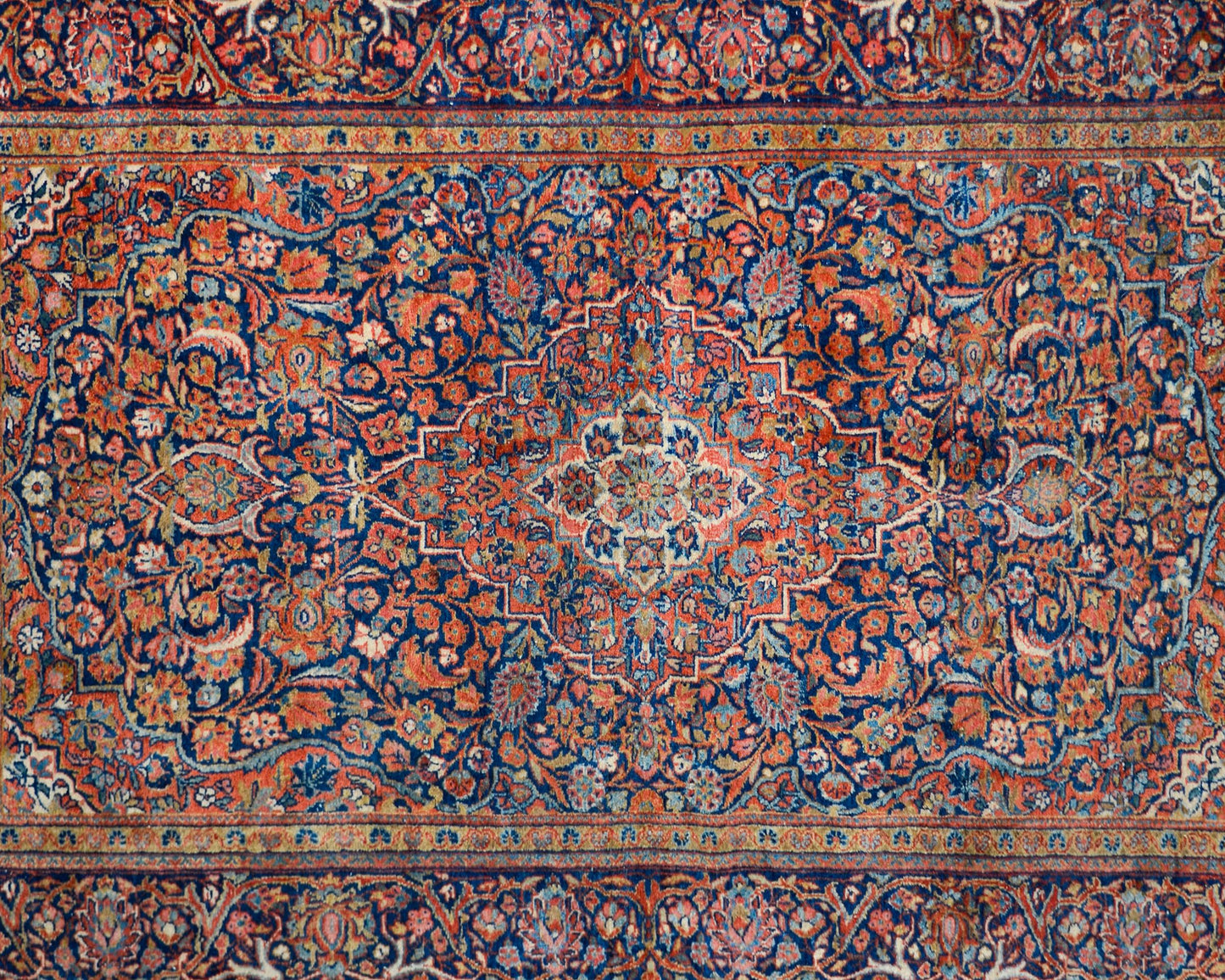 Early 20th Century Kashan Rug For Sale