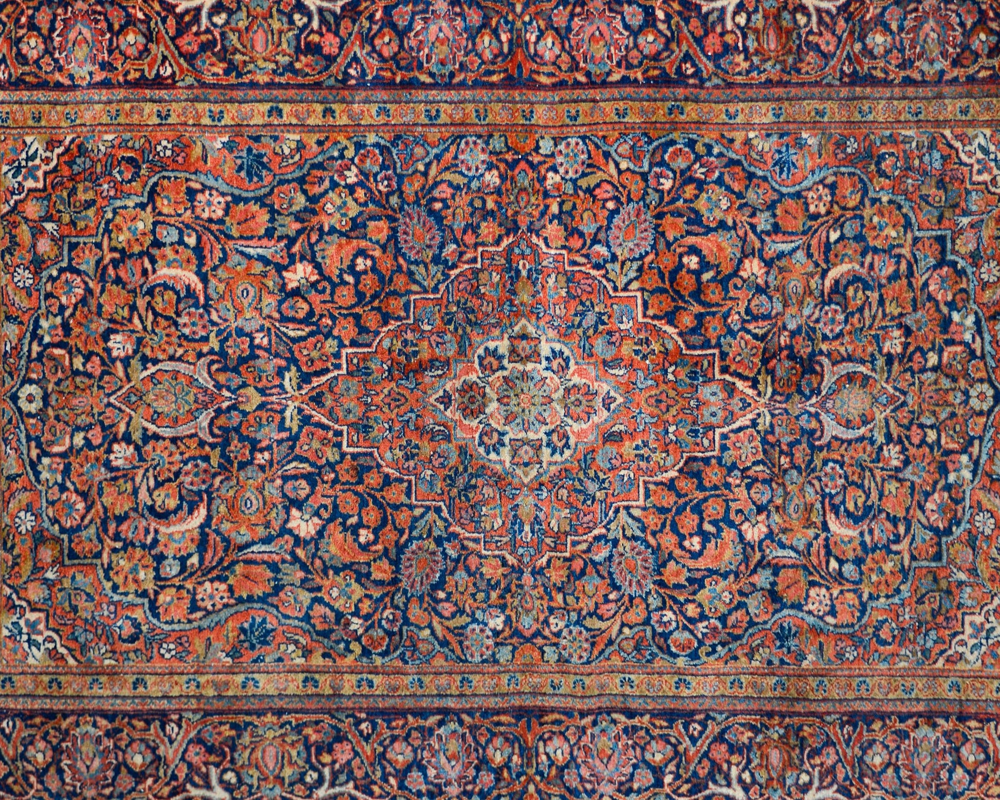 Early 20th Century Kashan Rug For Sale