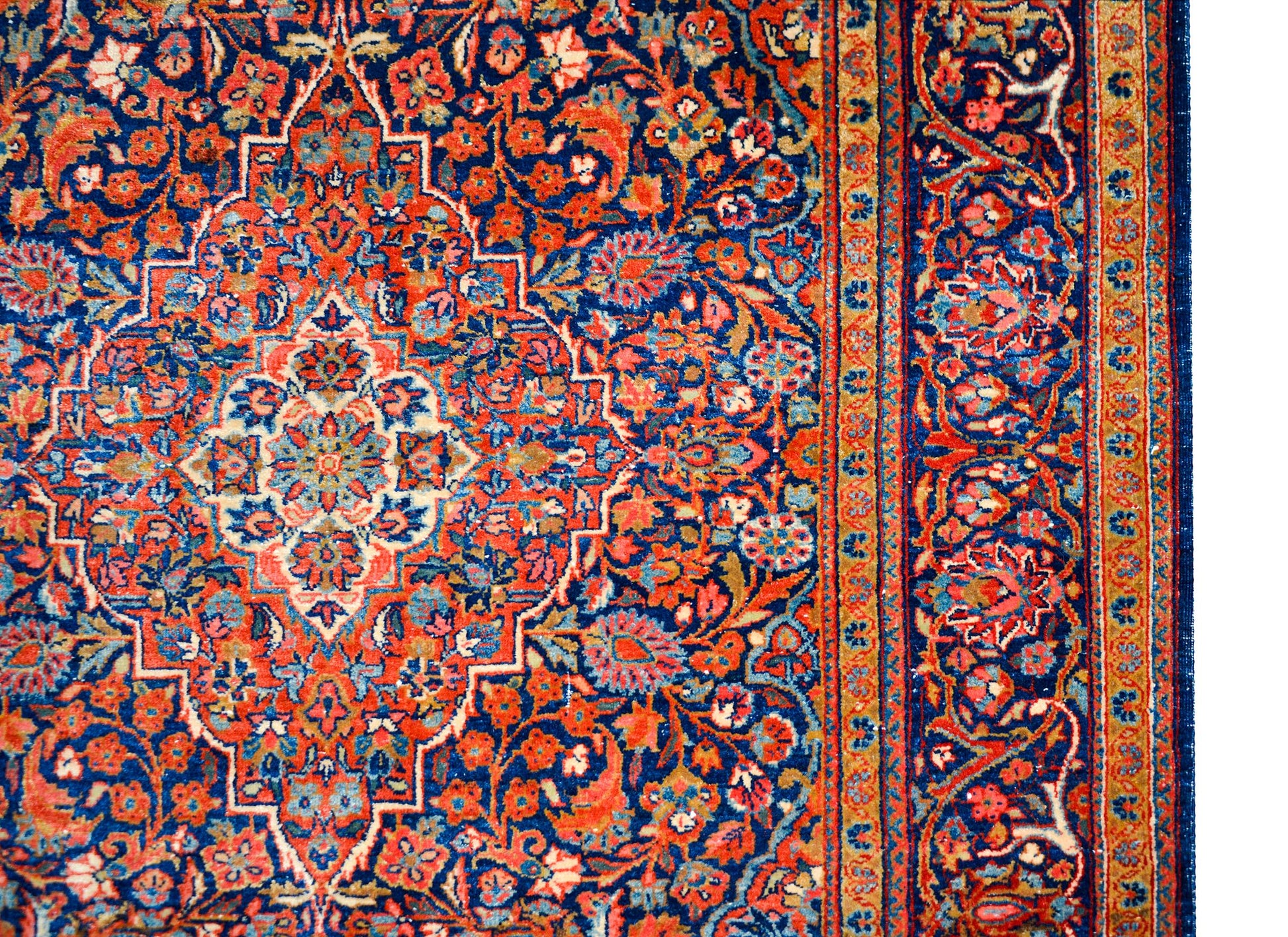 Early 20th Century Kashan Rug For Sale