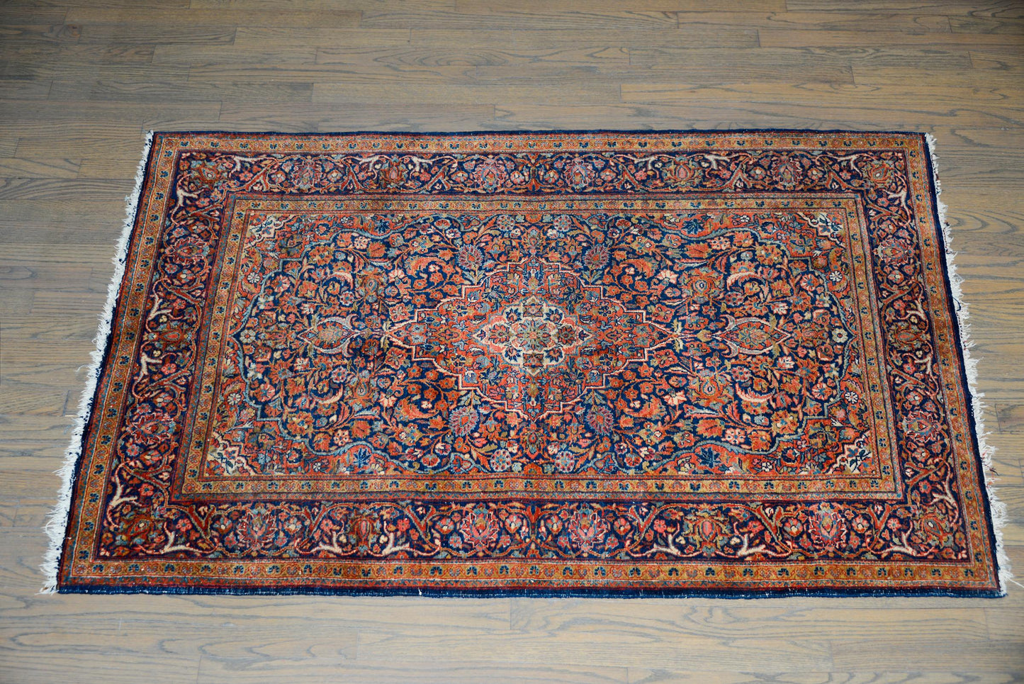 Early 20th Century Kashan Rug For Sale