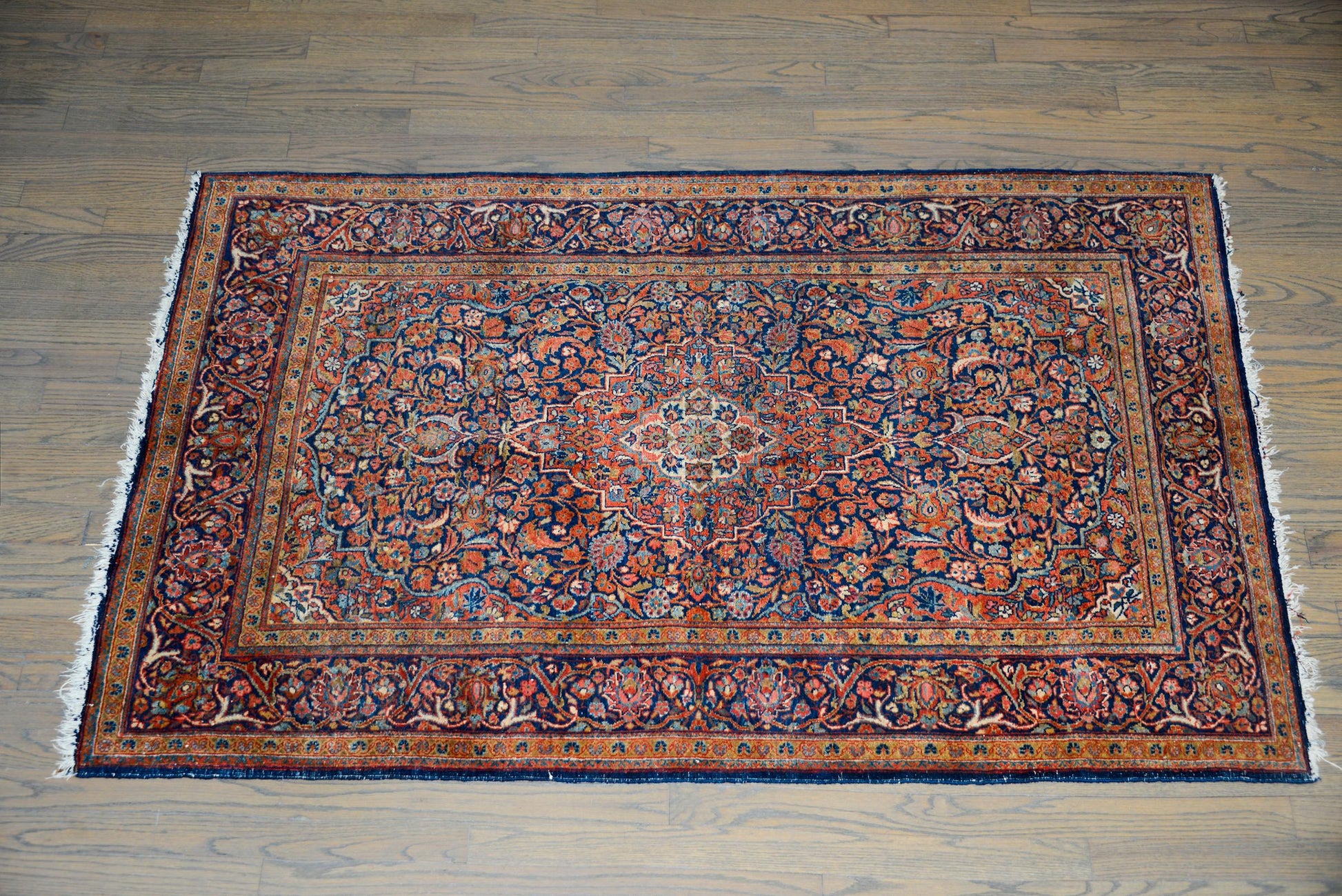 Early 20th Century Kashan Rug For Sale