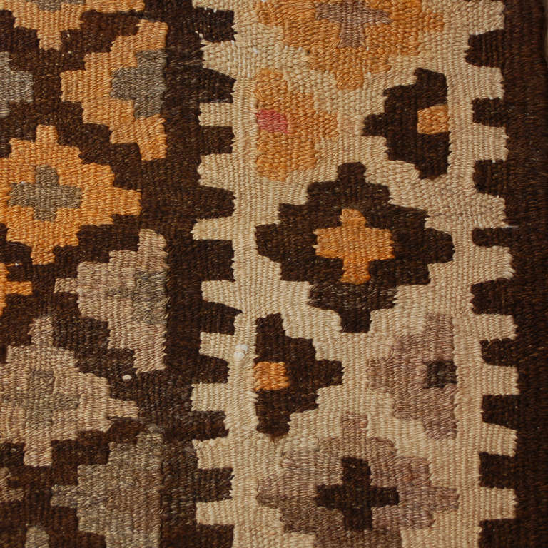 Early 20th Century Persian Kilim Runner For Sale