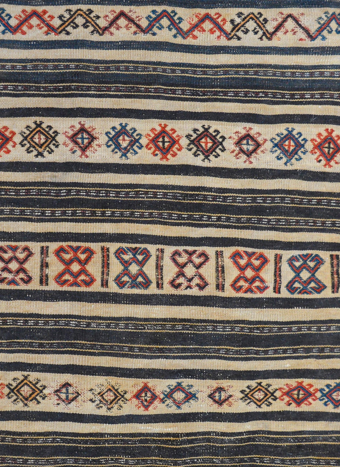Beautiful Early 20th Century Afshar Grain Bag For Sale