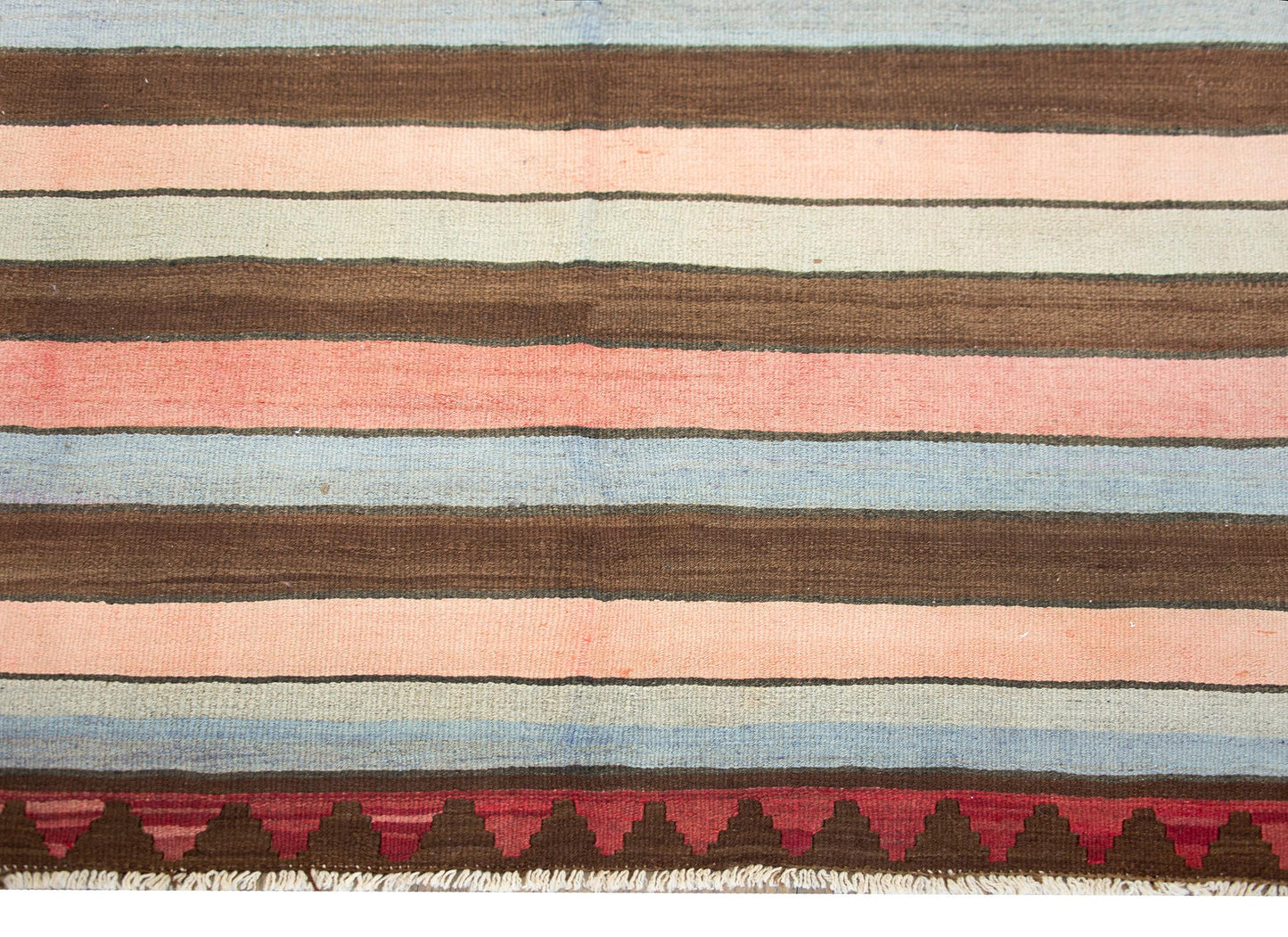 Vintage Persian Zarand Kilim Rug For Sale