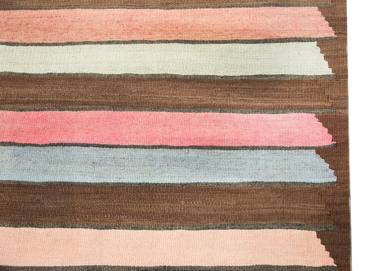 Vintage Persian Zarand Kilim Rug For Sale