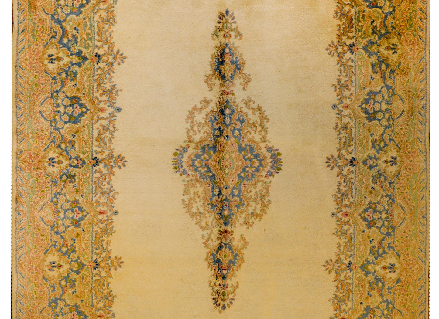 Early 20th Century Kirman Rug For Sale