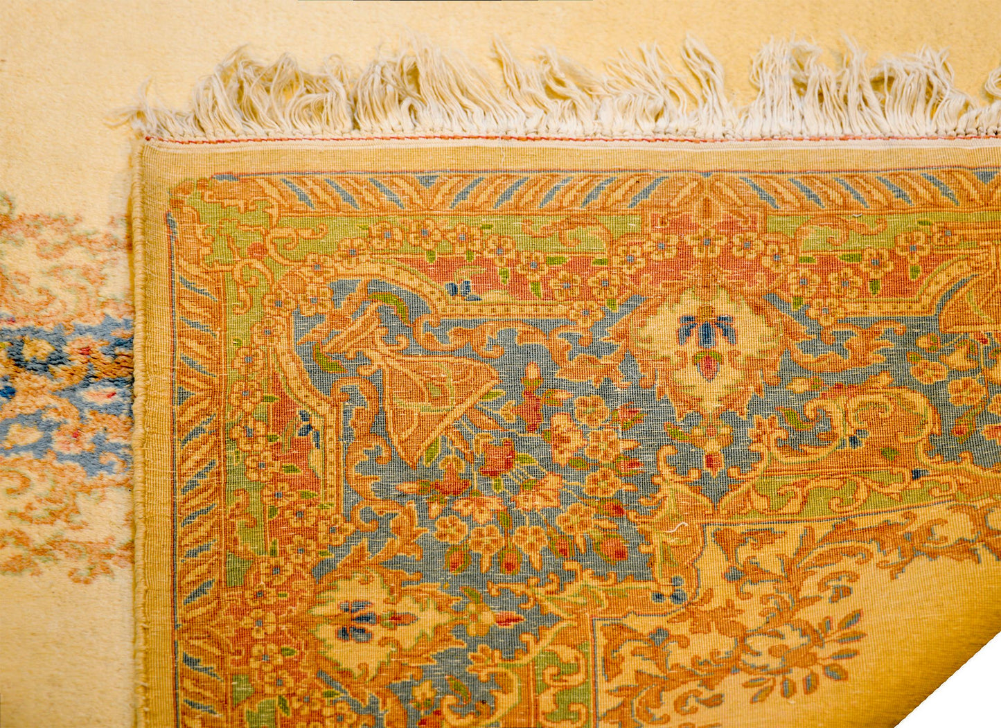 Early 20th Century Kirman Rug For Sale