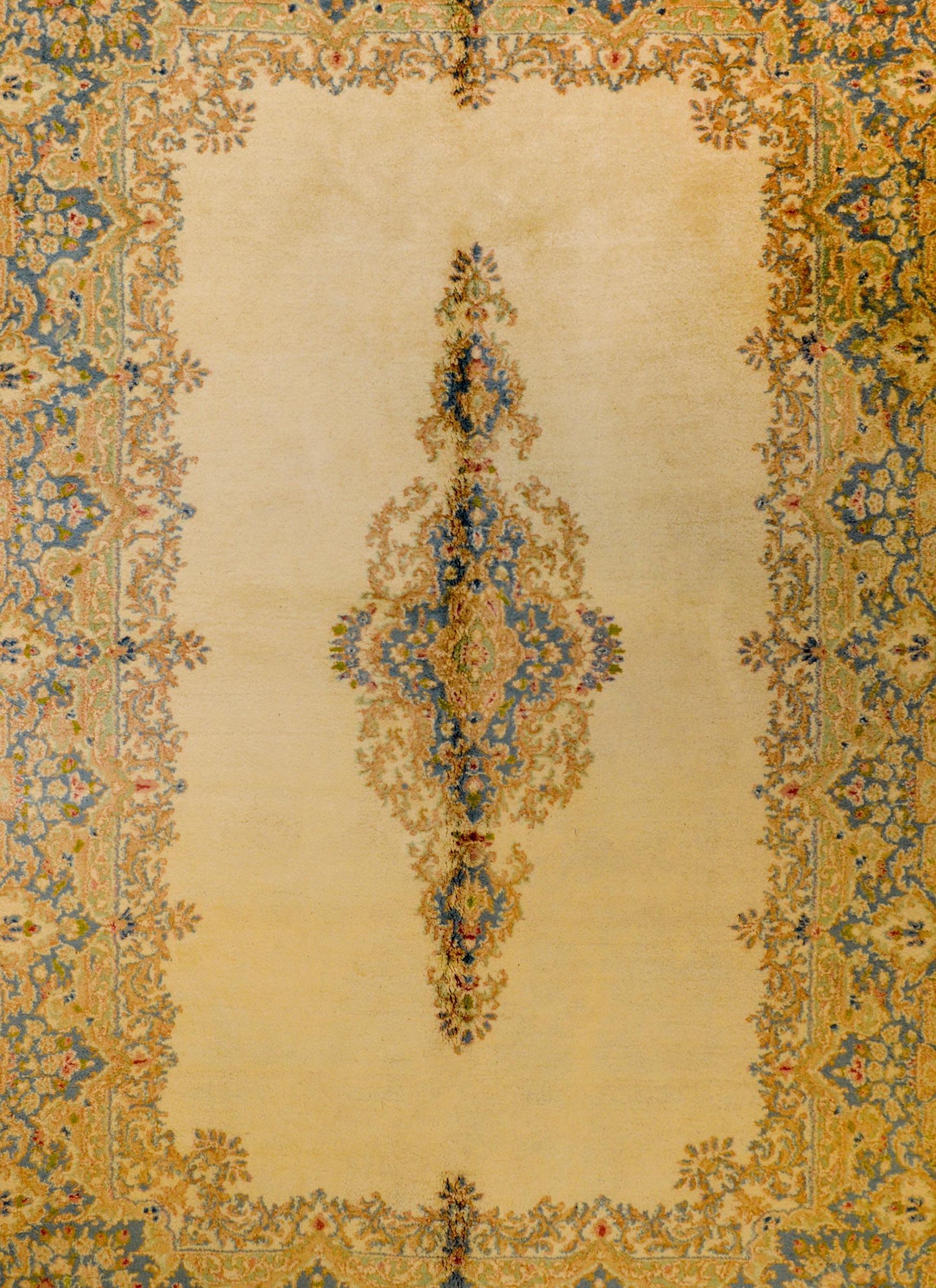 Early 20th Century Kirman Rug For Sale