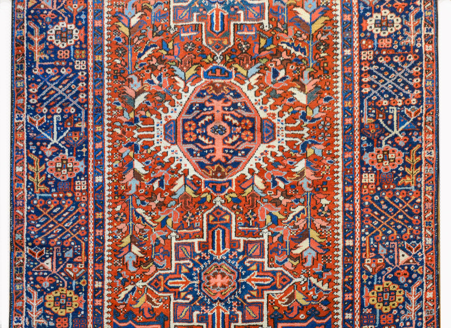 Beautiful Early 20th Century Karajeh Rug For Sale