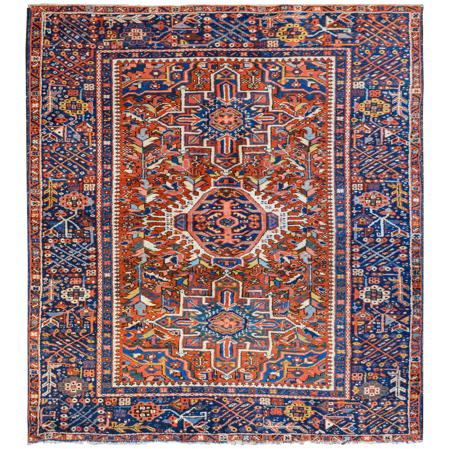 Beautiful Early 20th Century Karajeh Rug For Sale