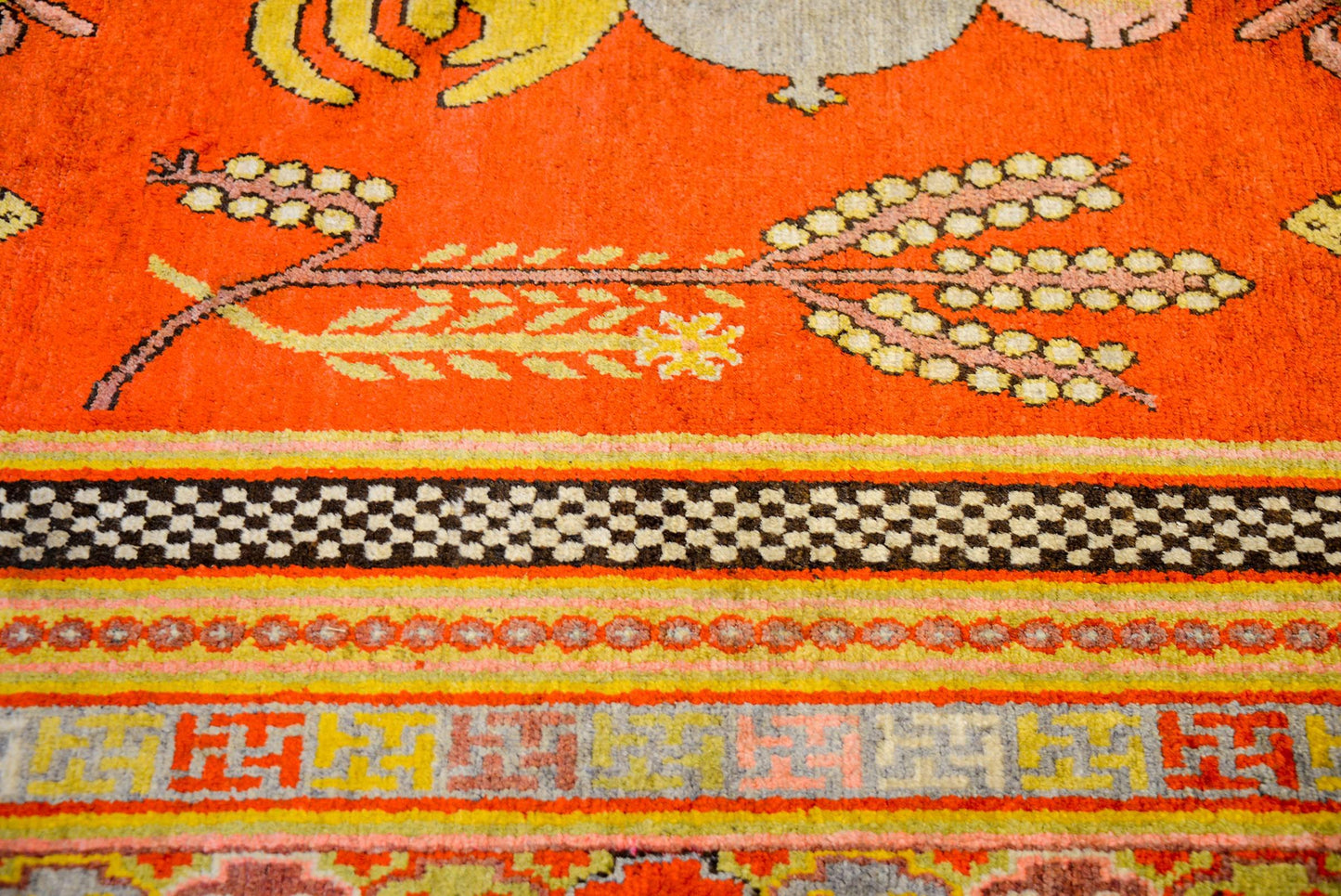Incredible Early 20th Century Khotan Rug For Sale