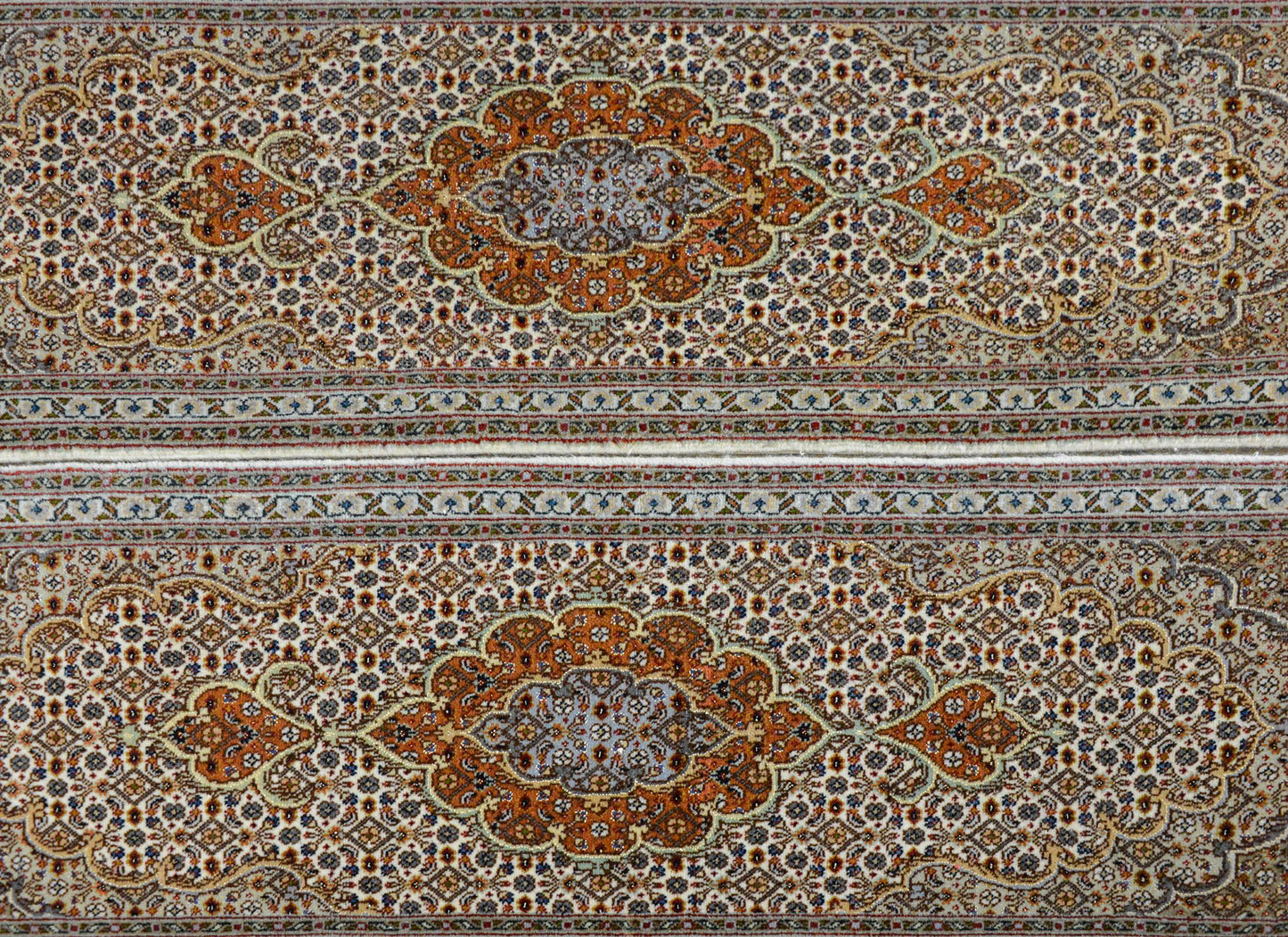 Pair of Petite Tabriz Runners For Sale