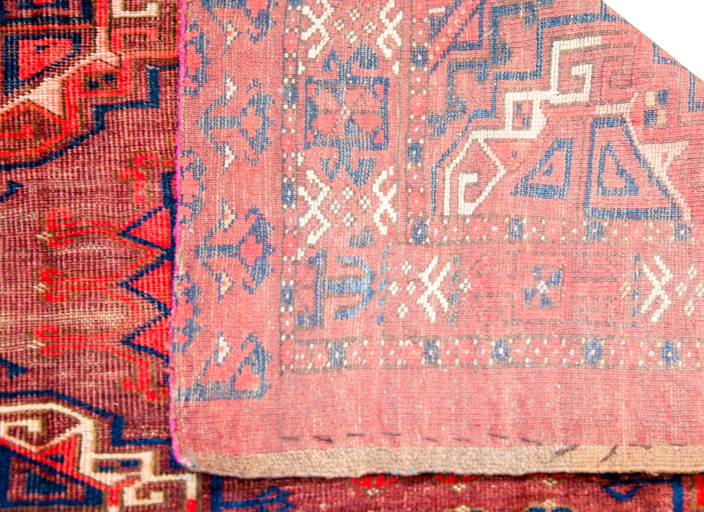 Wonderful Early 20th Century Juval Bag Face Rug For Sale