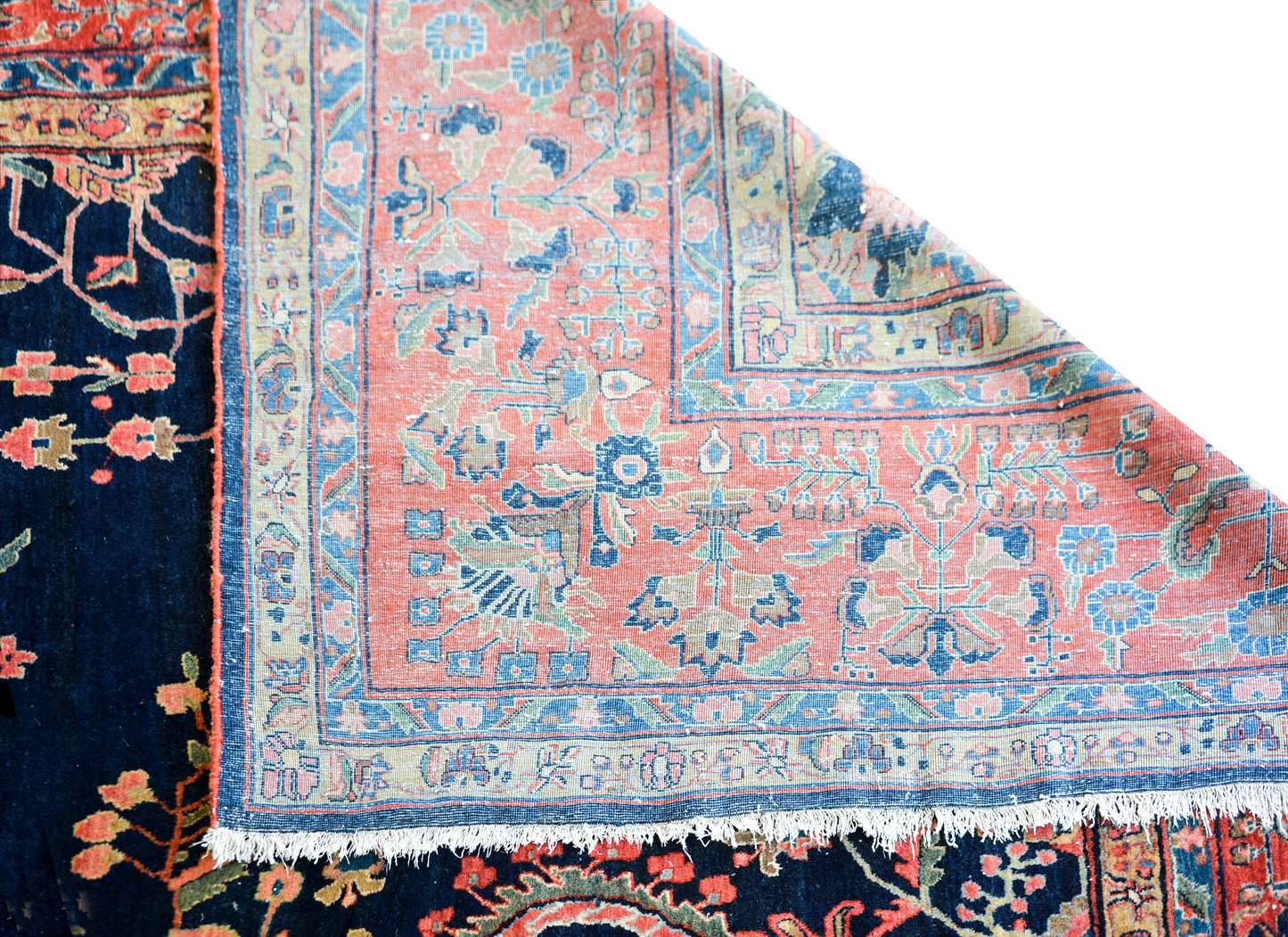 Early 20th Century Sarouk Mohajeran Rug For Sale
