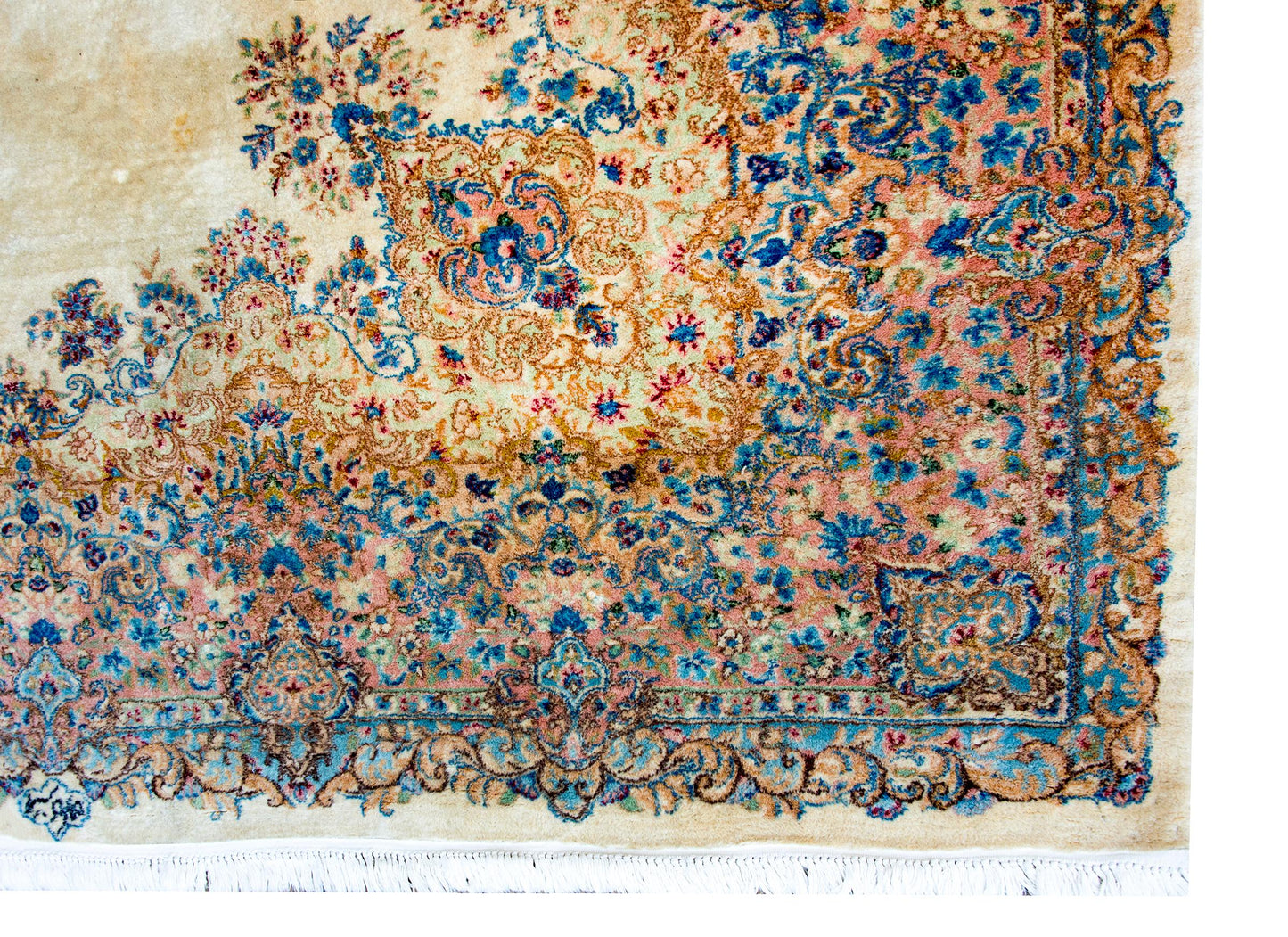 Early 20th Century Persian Kirman Rug For Sale