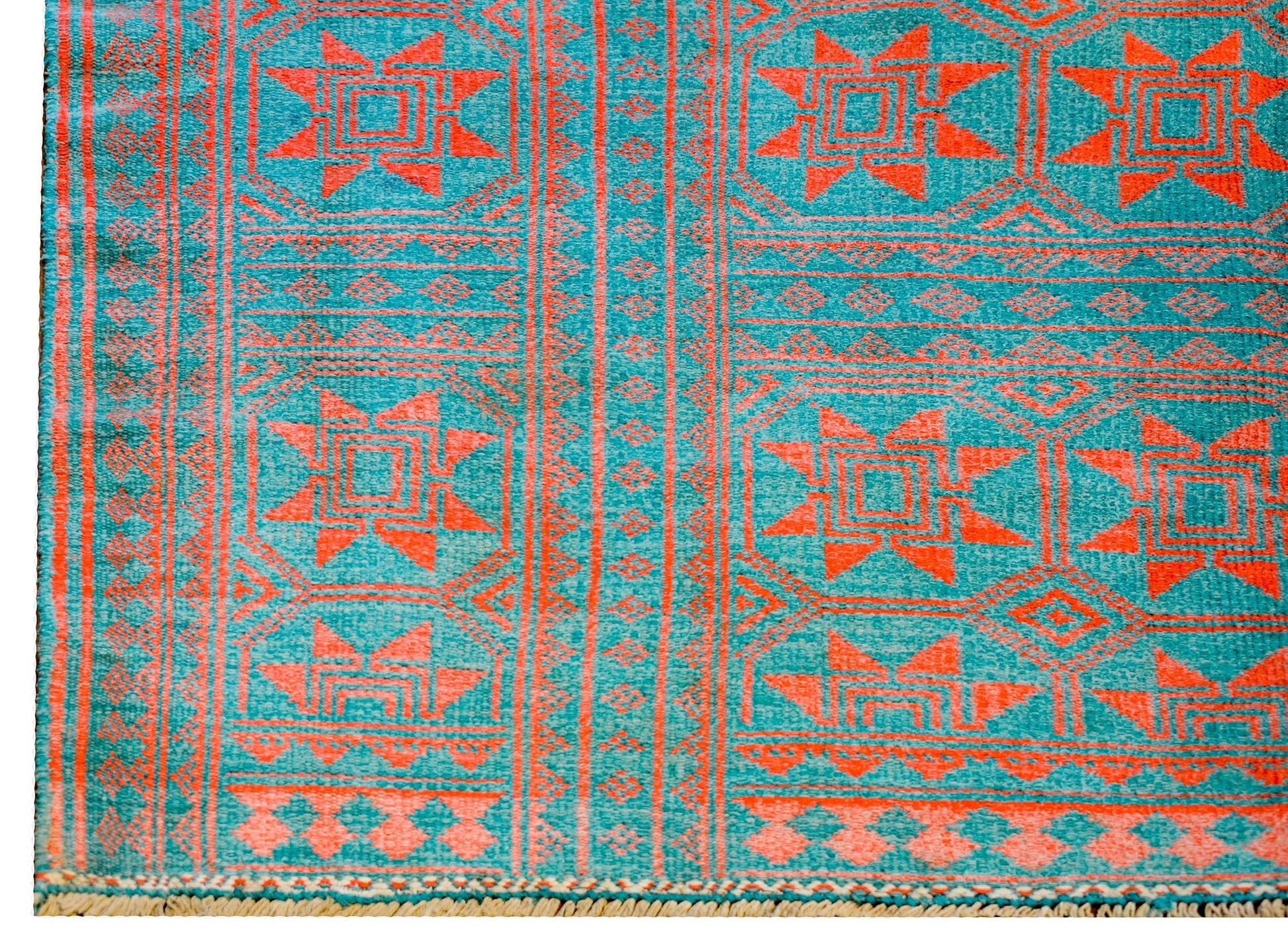 Amazing Reversible Early 20th Century Saveh Kilim Rug For Sale
