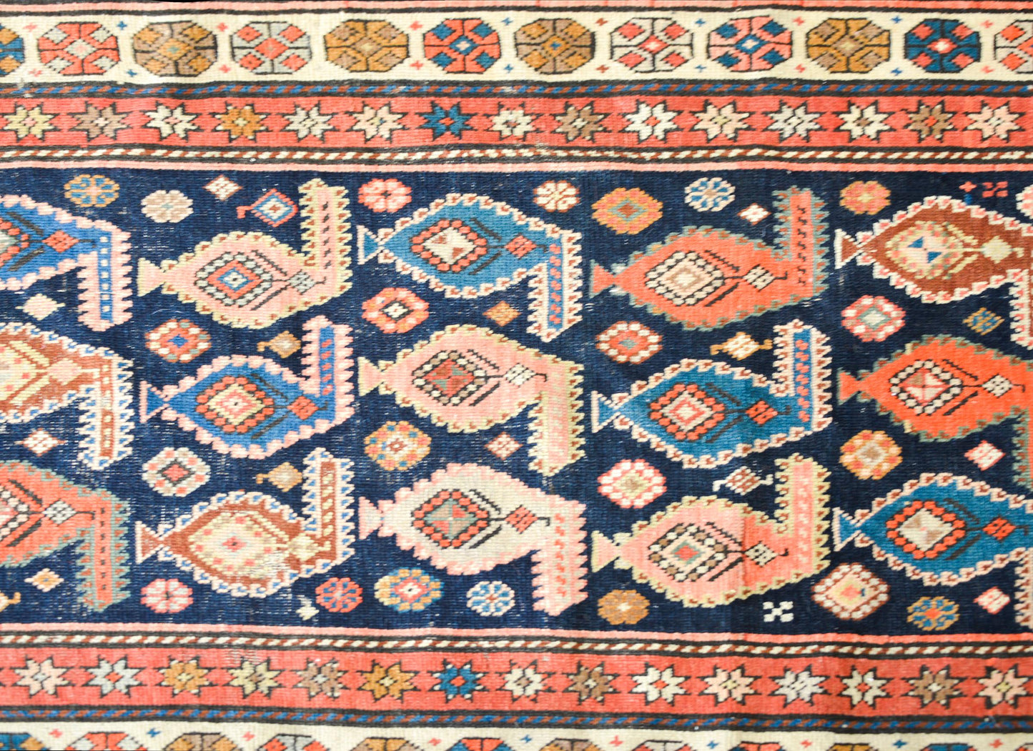 Stunning Early 20th Century Persian Karabagh Runner For Sale
