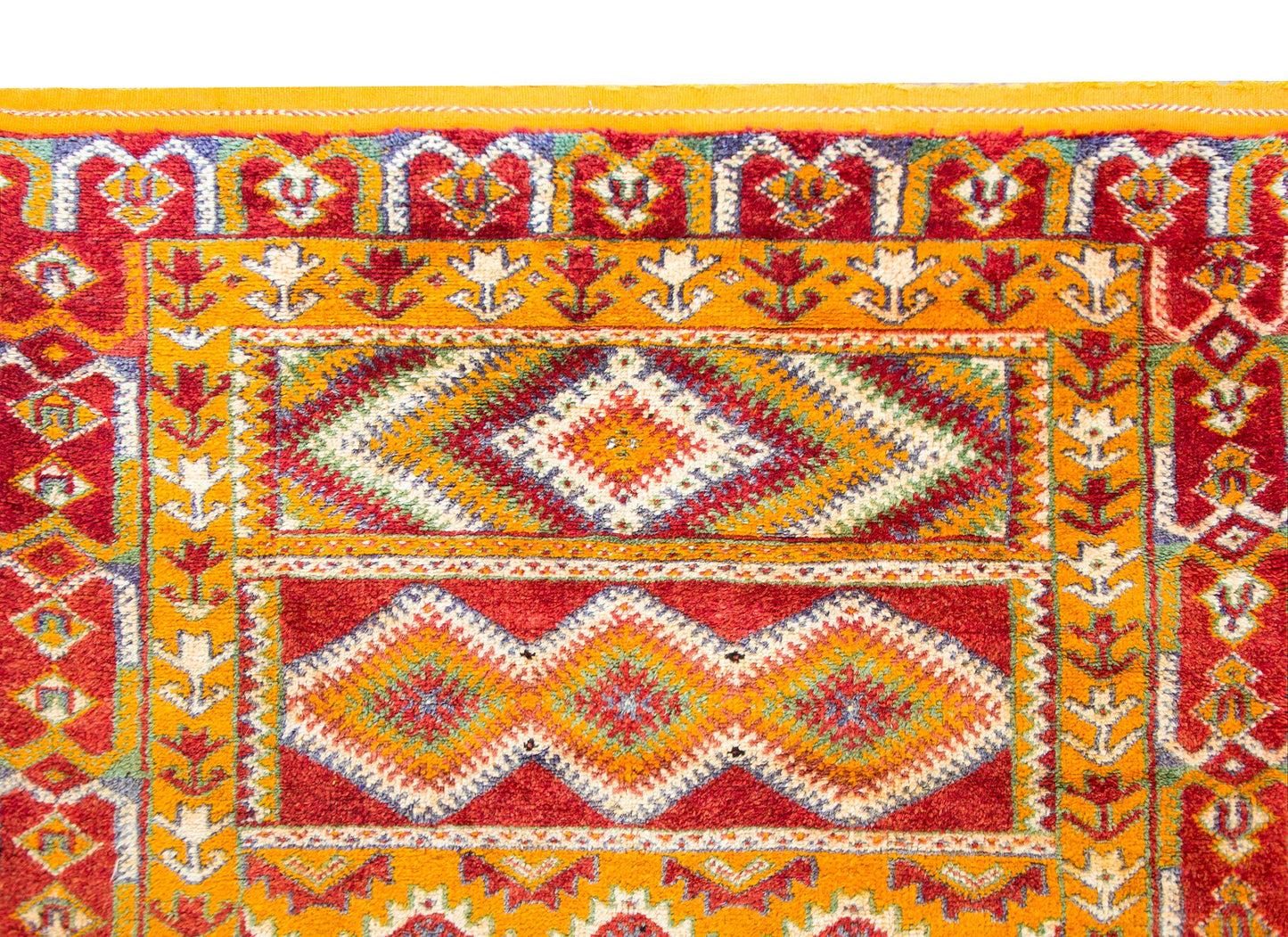 Vintage 20th Century Moroccan Rug For Sale