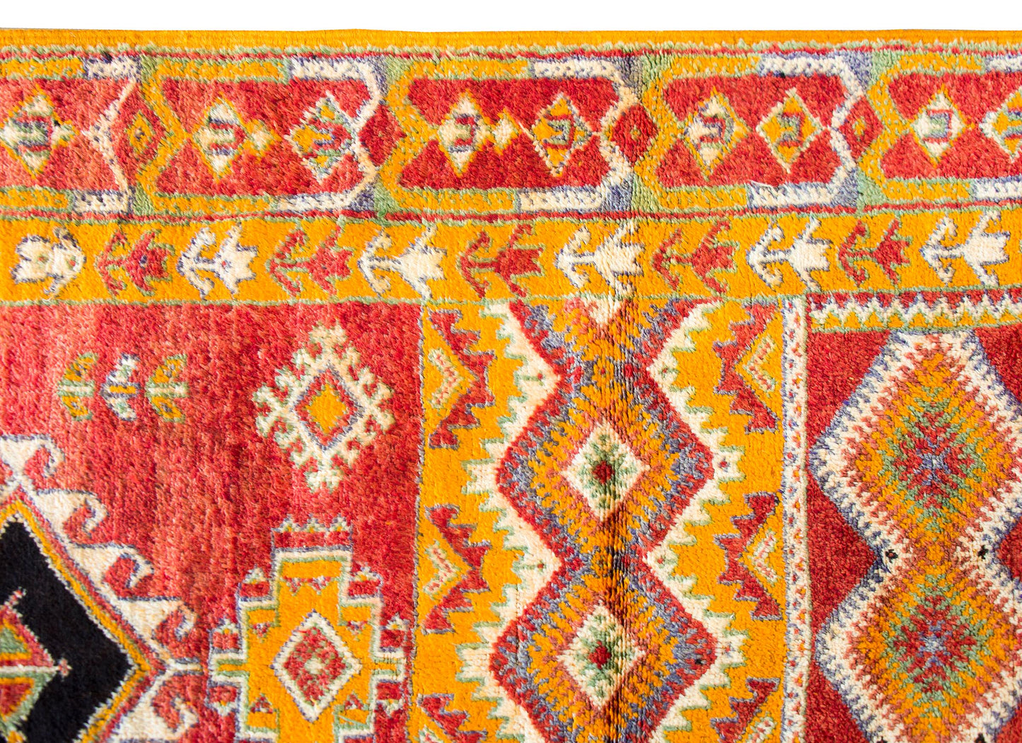 Vintage 20th Century Moroccan Rug For Sale
