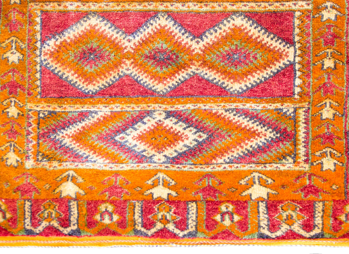 Vintage 20th Century Moroccan Rug For Sale