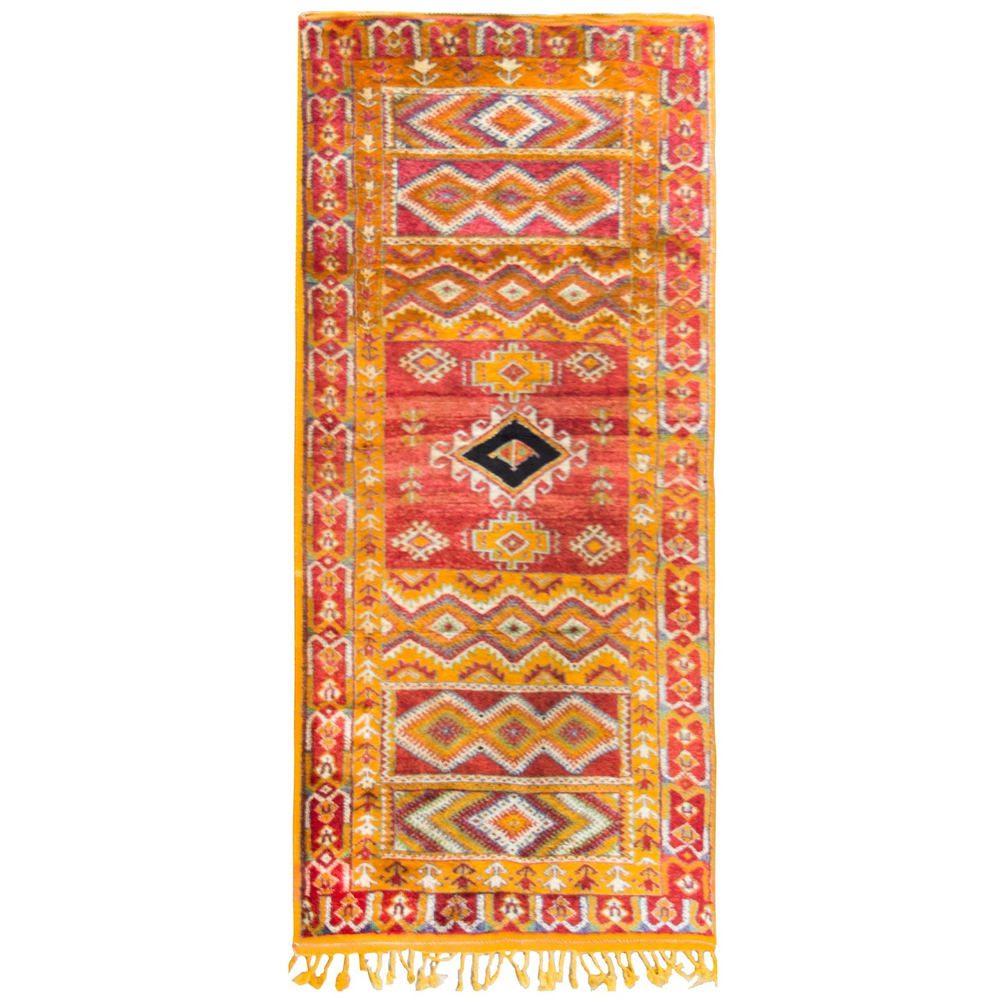 Vintage 20th Century Moroccan Rug For Sale