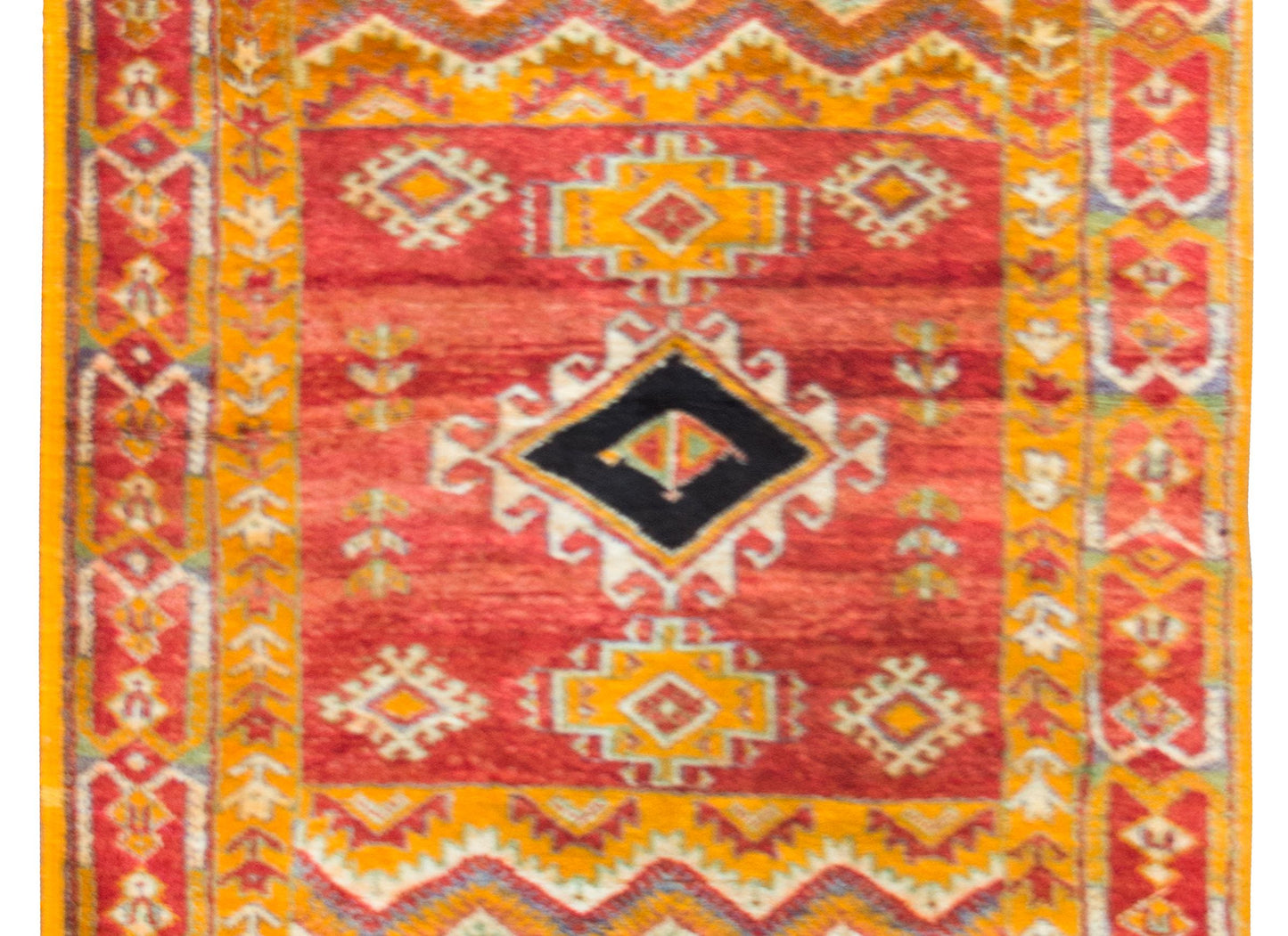 Vintage 20th Century Moroccan Rug For Sale