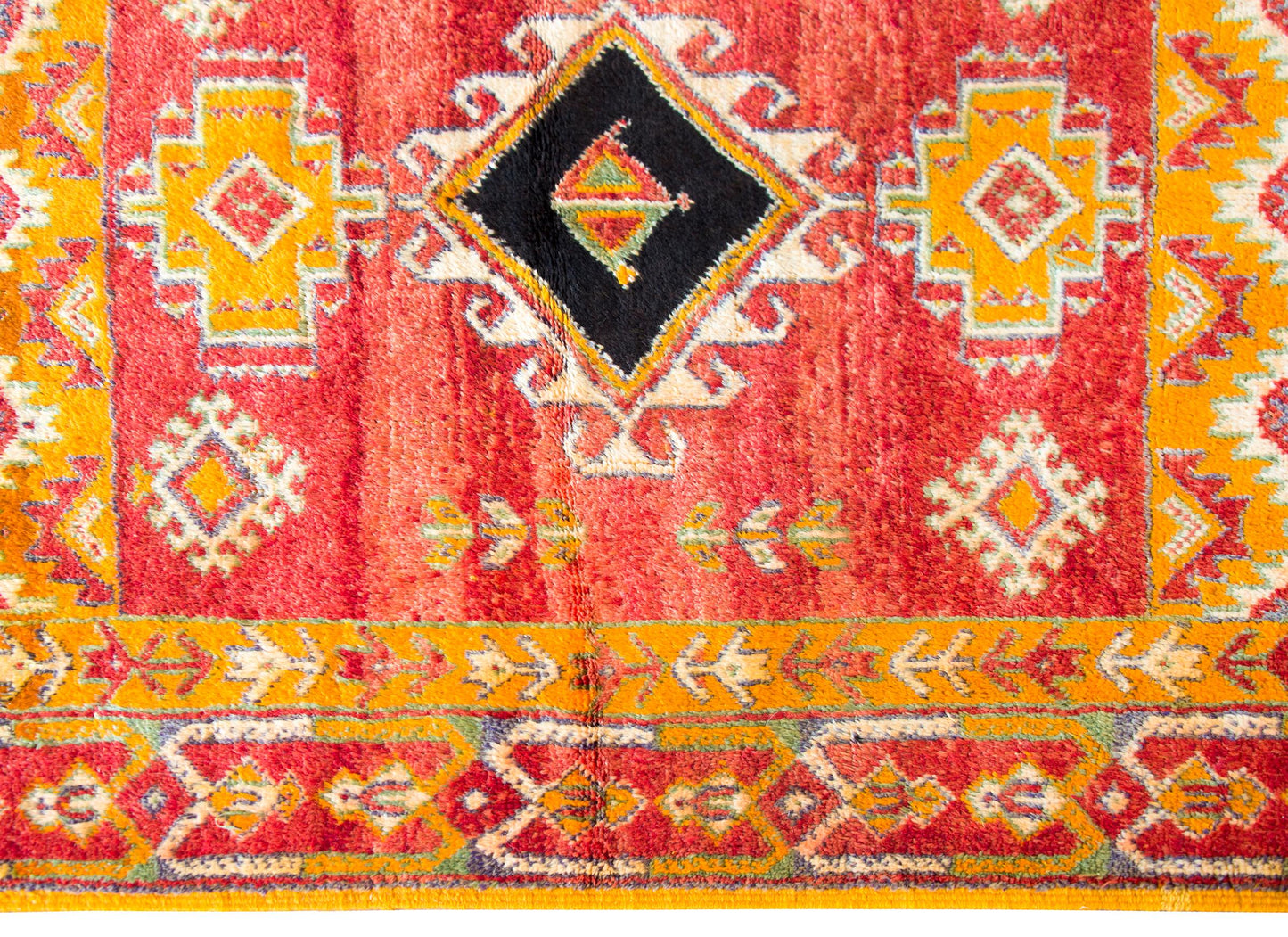 Vintage 20th Century Moroccan Rug For Sale