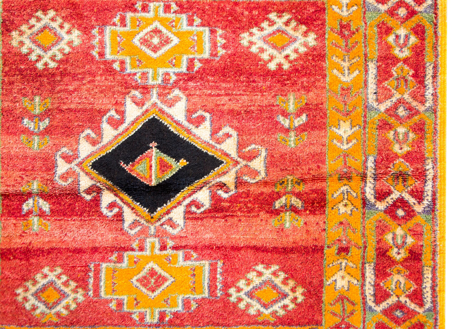 Vintage 20th Century Moroccan Rug For Sale