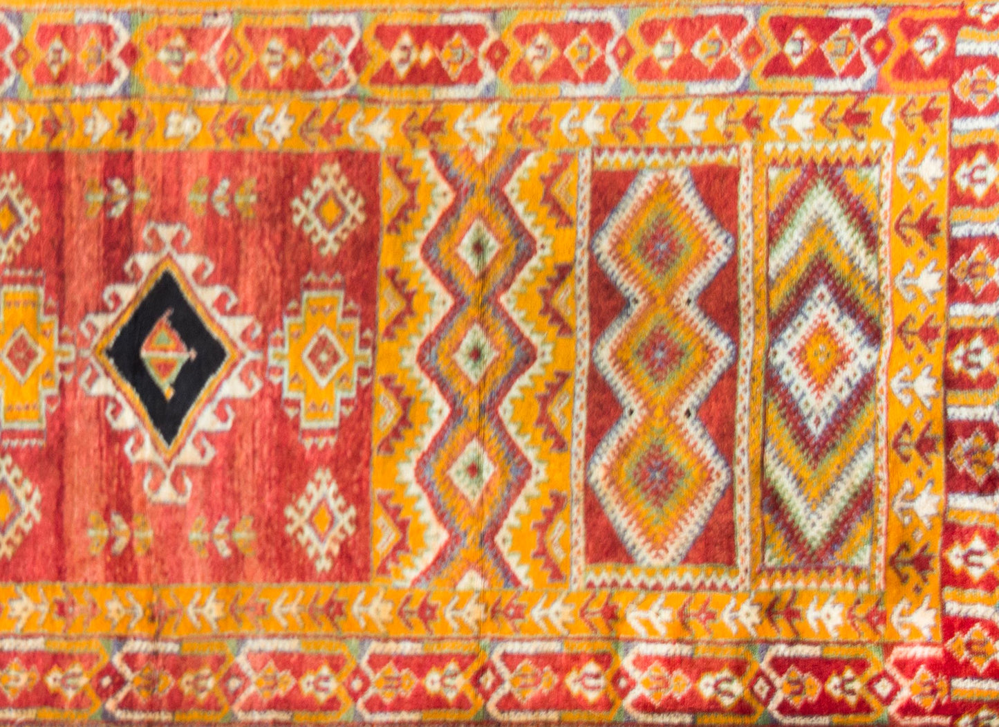 Vintage 20th Century Moroccan Rug For Sale
