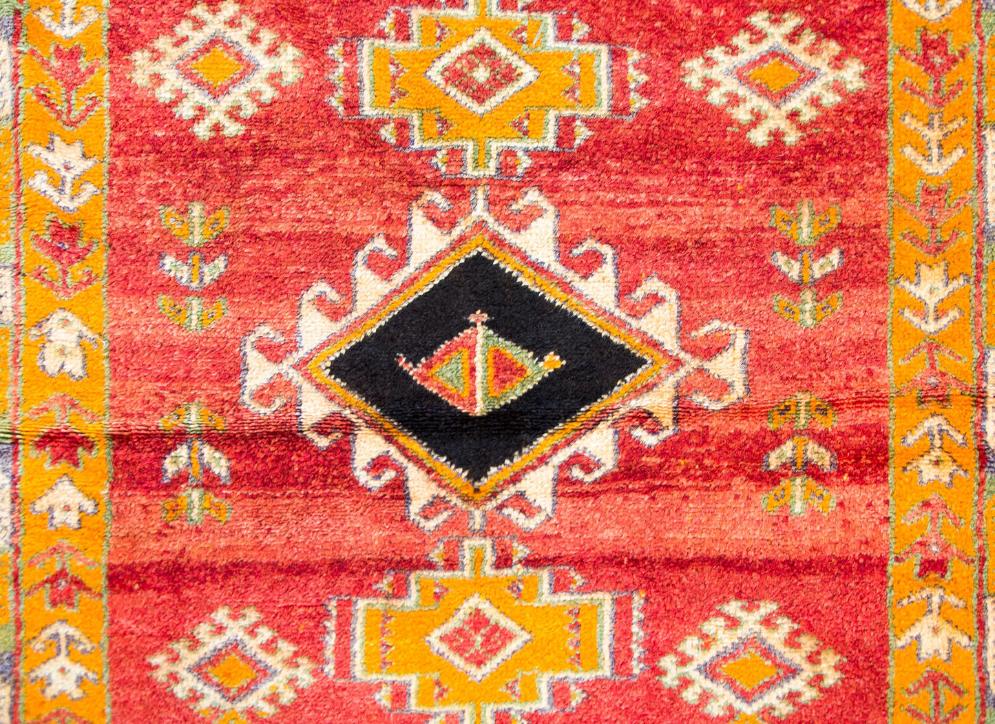 Vintage 20th Century Moroccan Rug For Sale