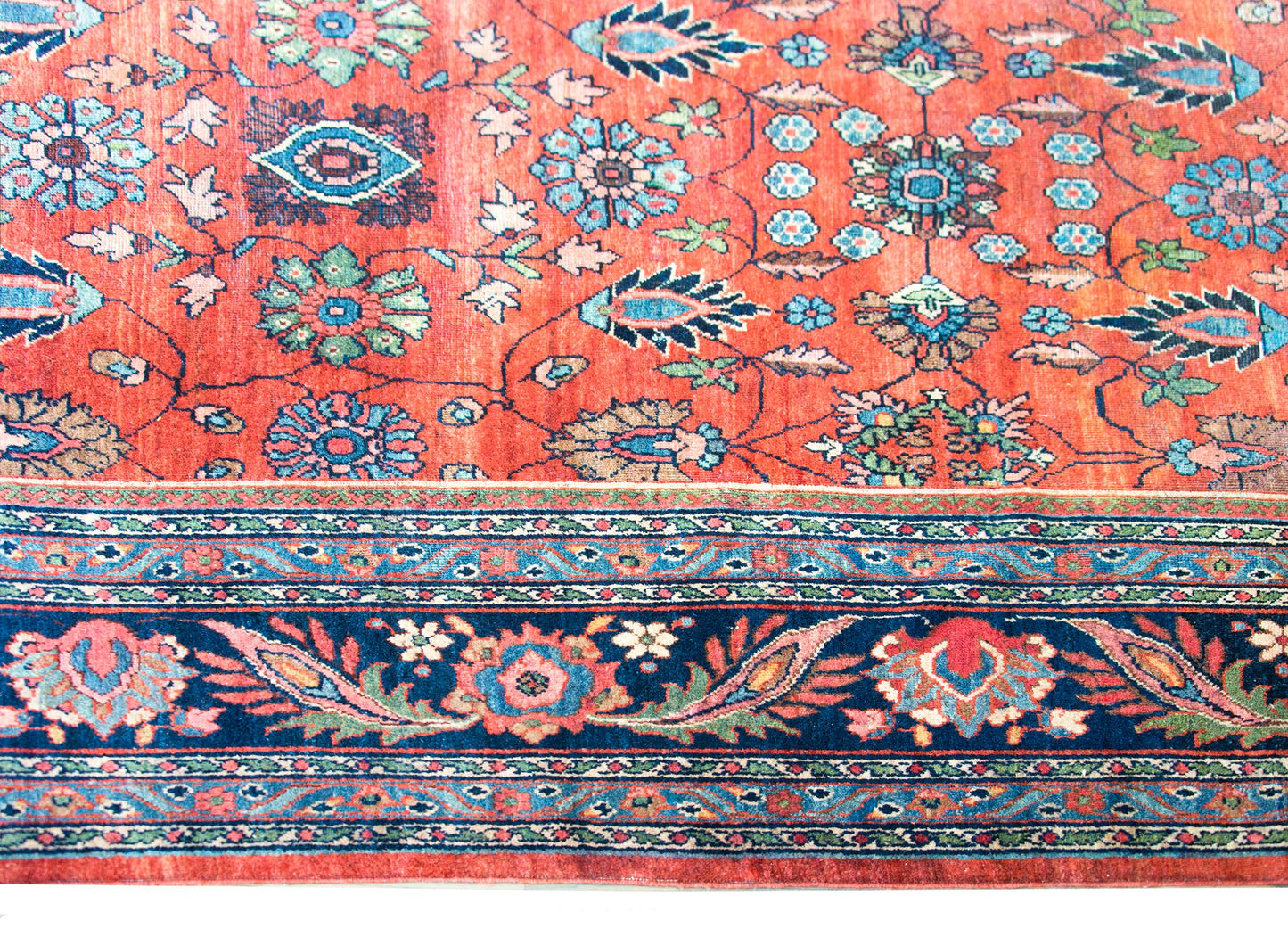 Early 20th Century Persian Sarouk Mahal Rug For Sale