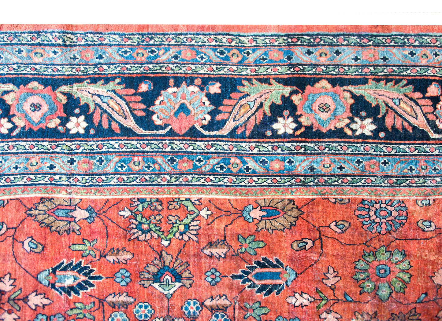 Early 20th Century Persian Sarouk Mahal Rug For Sale