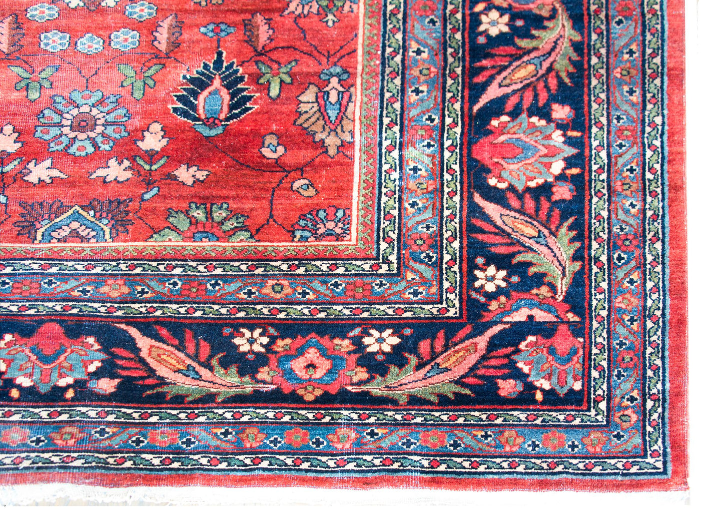 Early 20th Century Persian Sarouk Mahal Rug For Sale