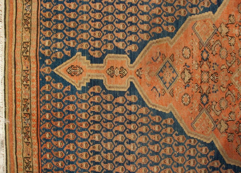 Mid-19th Century Persian Malayer Rug For Sale