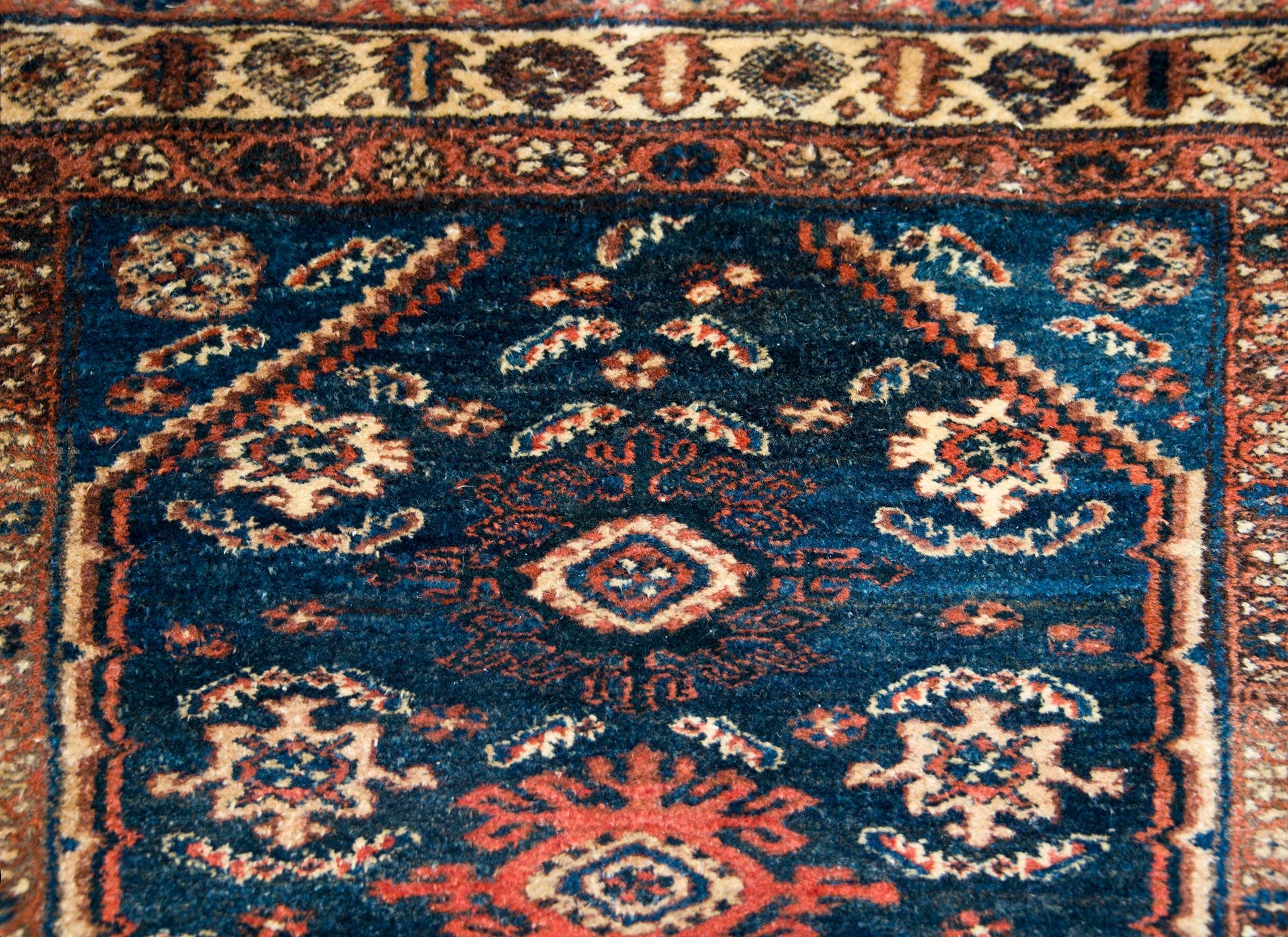 Early 20th Century Hamadan Rug For Sale