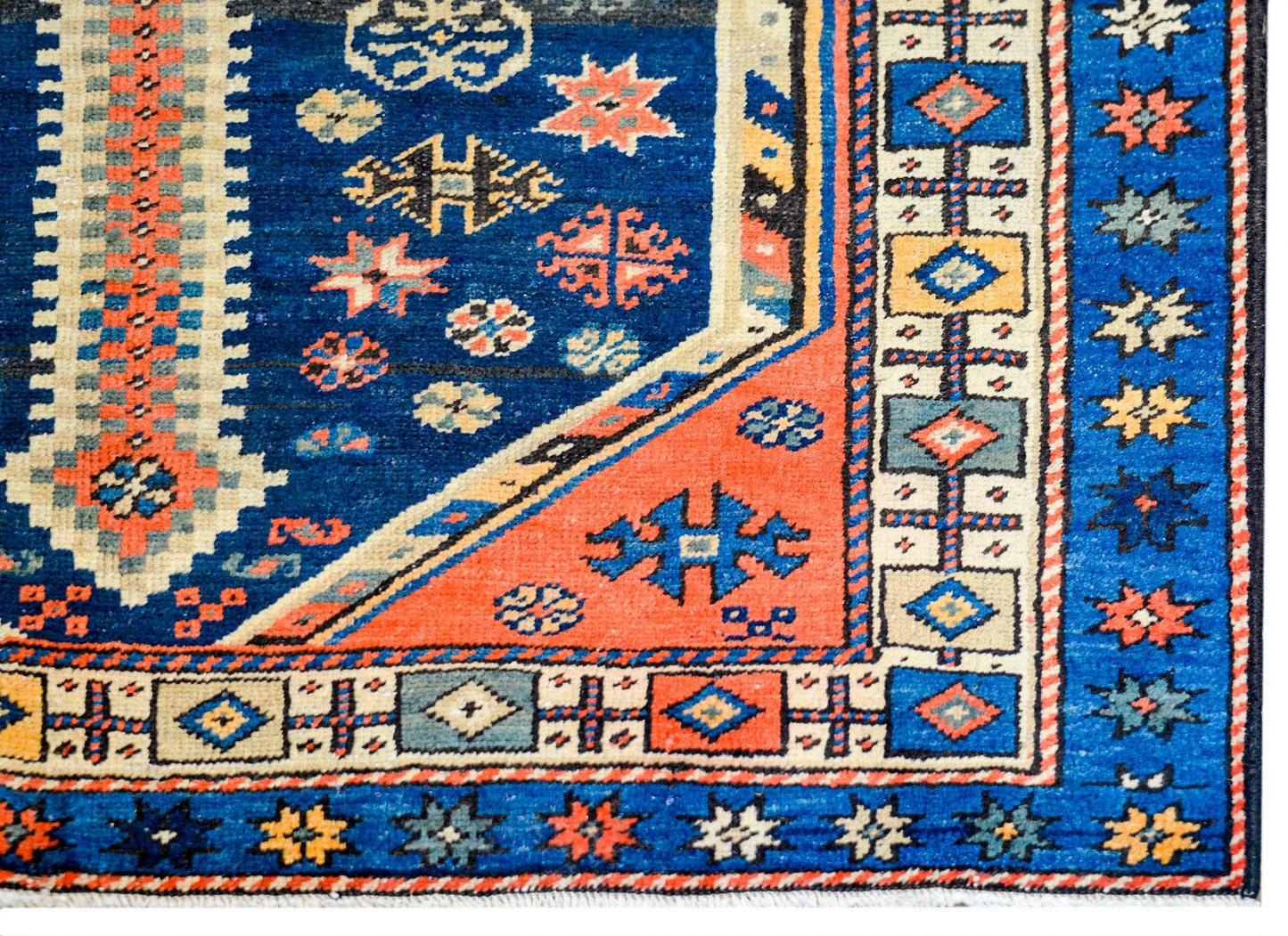 Vivid Early 20th Century Azeri Rug For Sale