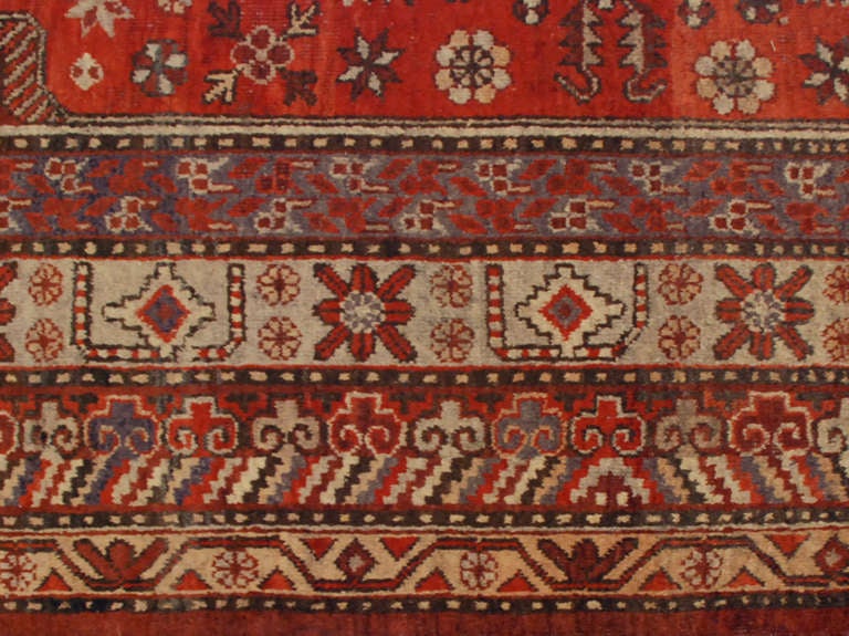 Early 20th Century Samarkand Rug For Sale