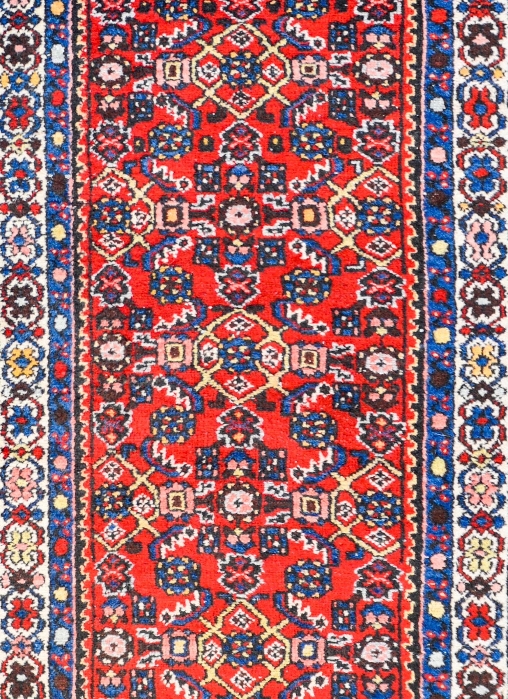 Early 20th Century Hosseinabad Runner For Sale