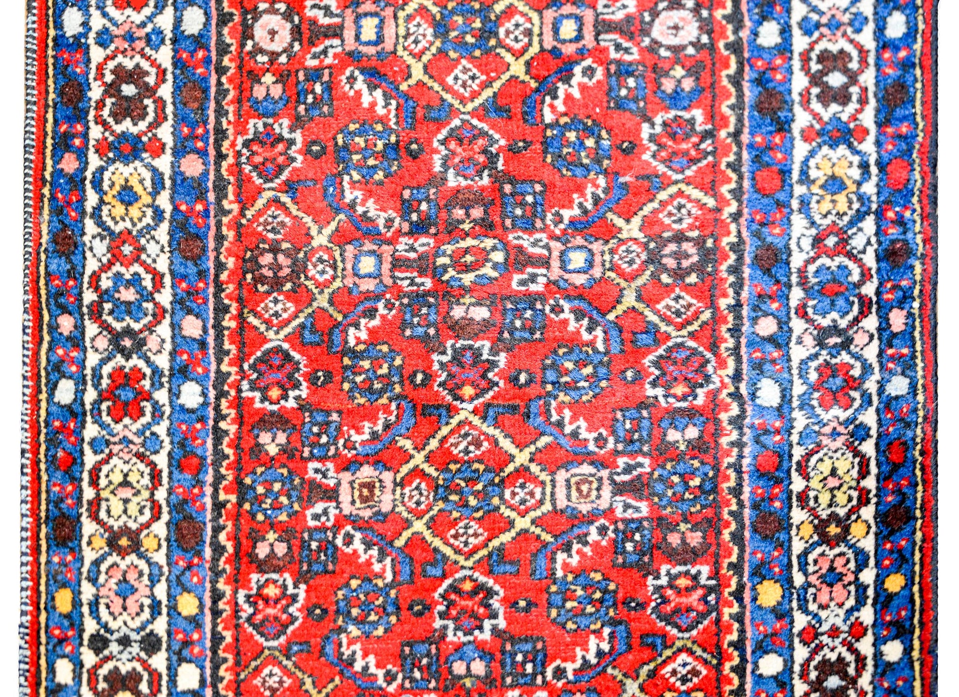 Early 20th Century Hosseinabad Runner For Sale
