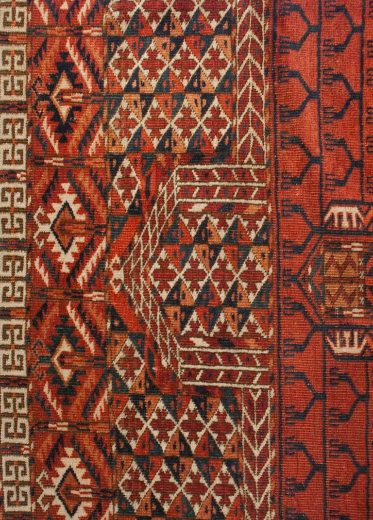 19th Century Engsi Prayer Rug For Sale