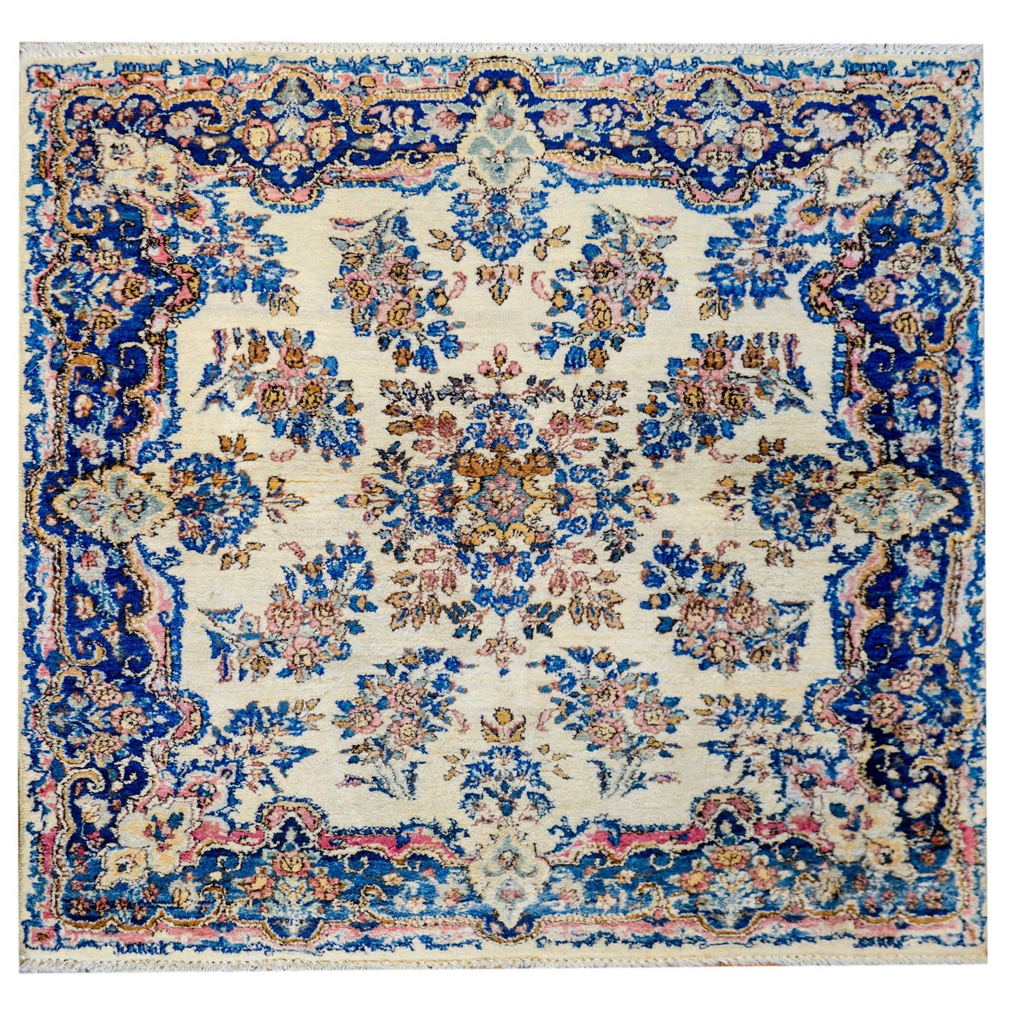 Early 20th Century Kirman Rug For Sale