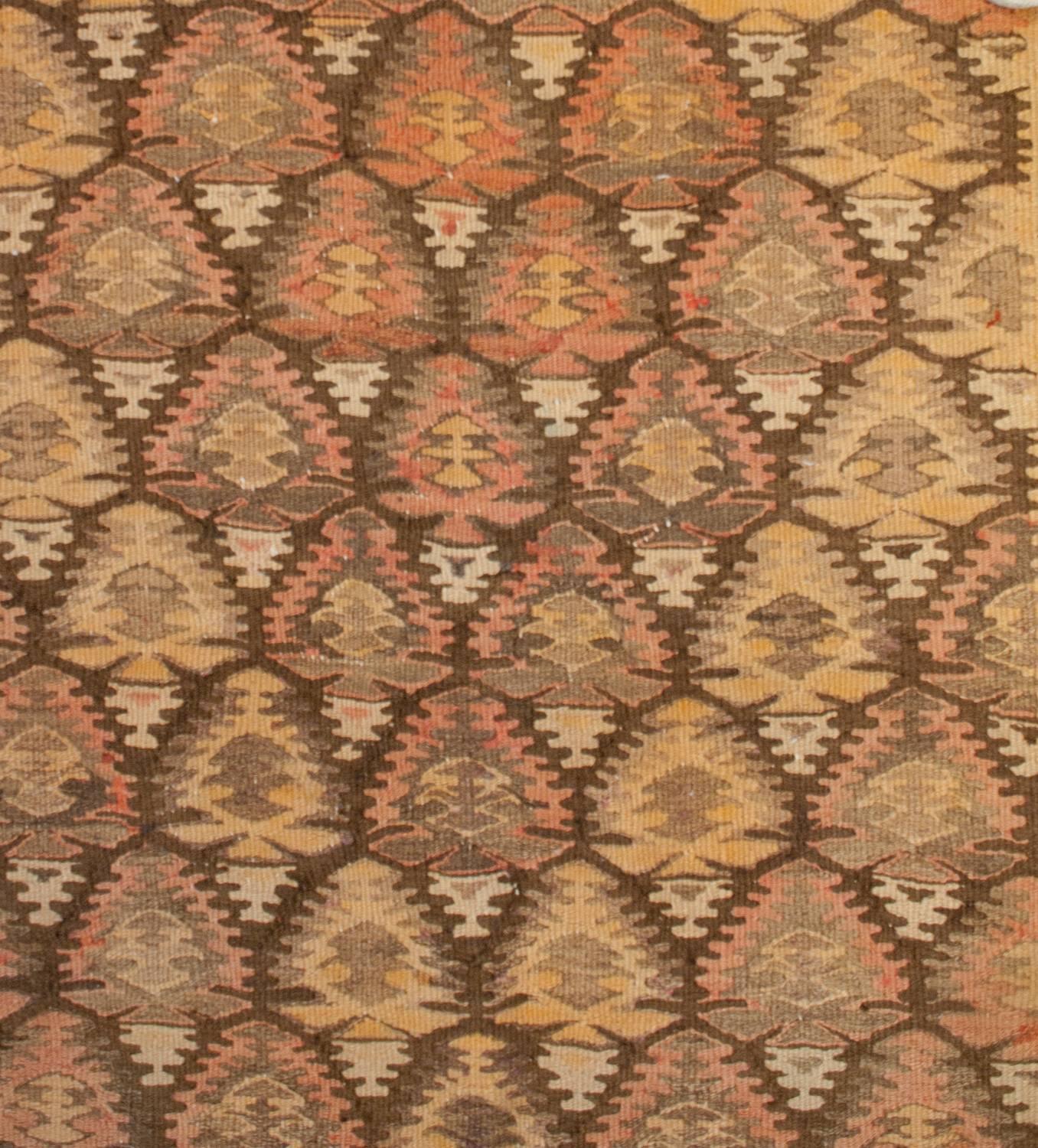 Wonderful Early 20th Century Qazvin Runner For Sale