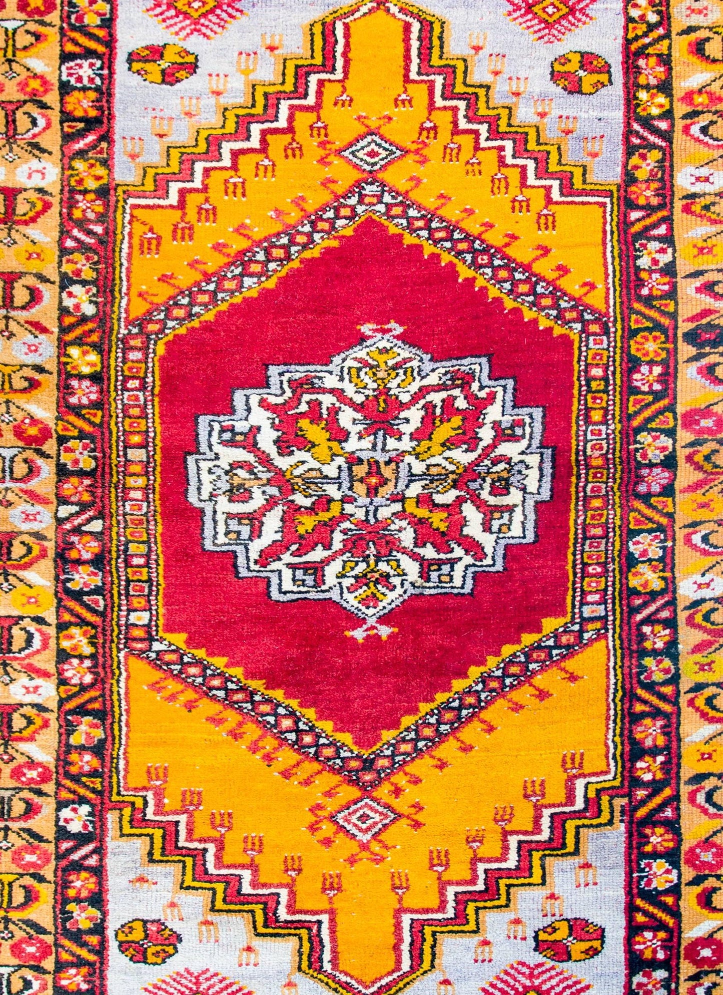 Early 20th Century Anatolian Turkish Rug For Sale
