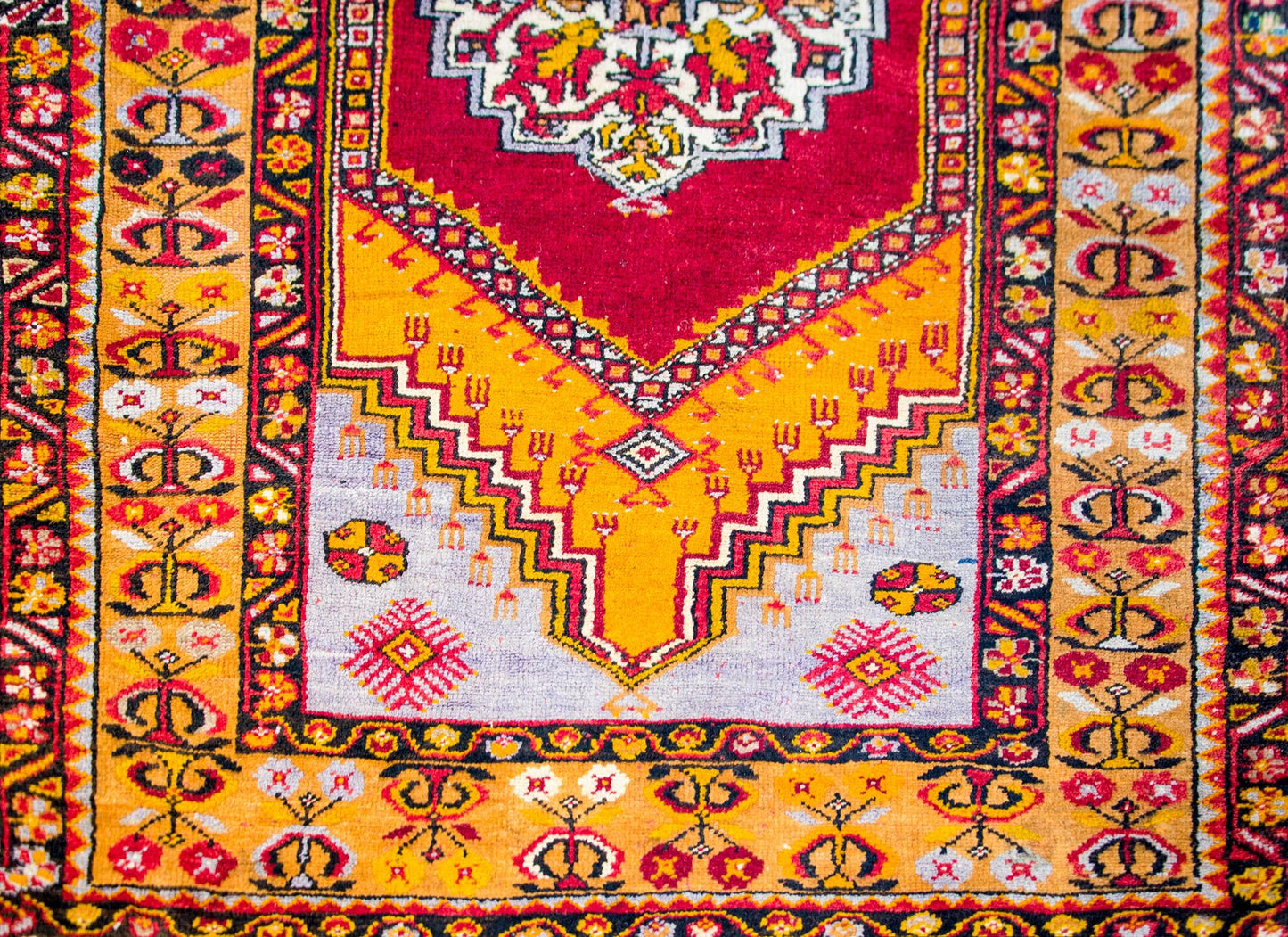 Early 20th Century Anatolian Turkish Rug For Sale