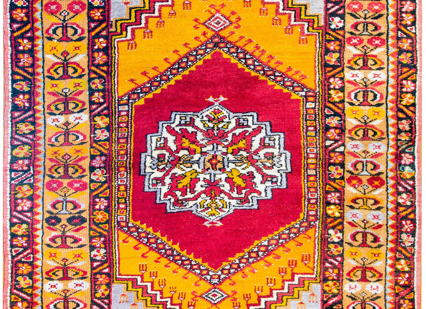 Early 20th Century Anatolian Turkish Rug For Sale