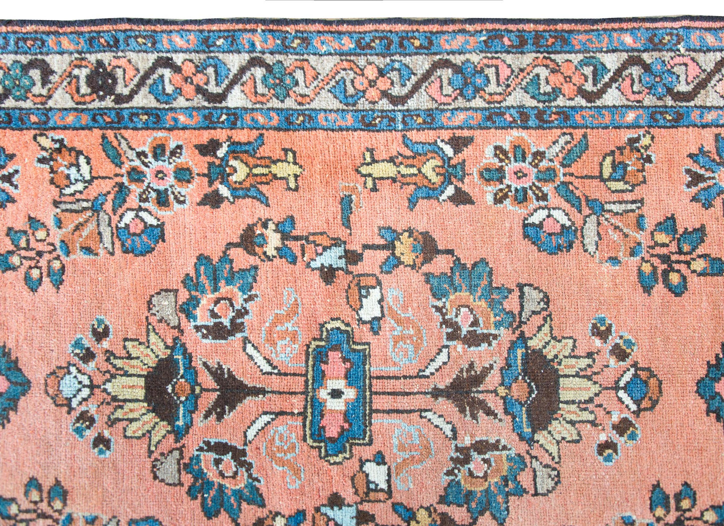 Early 20th Century Persian Lilihan Rug For Sale