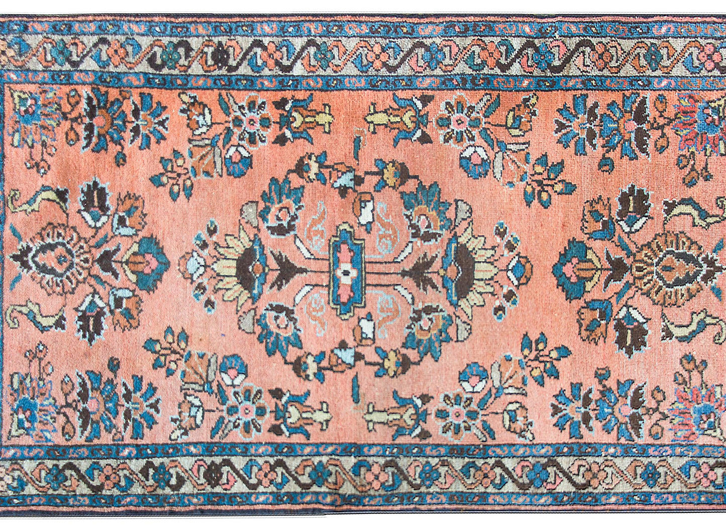 Early 20th Century Persian Lilihan Rug For Sale