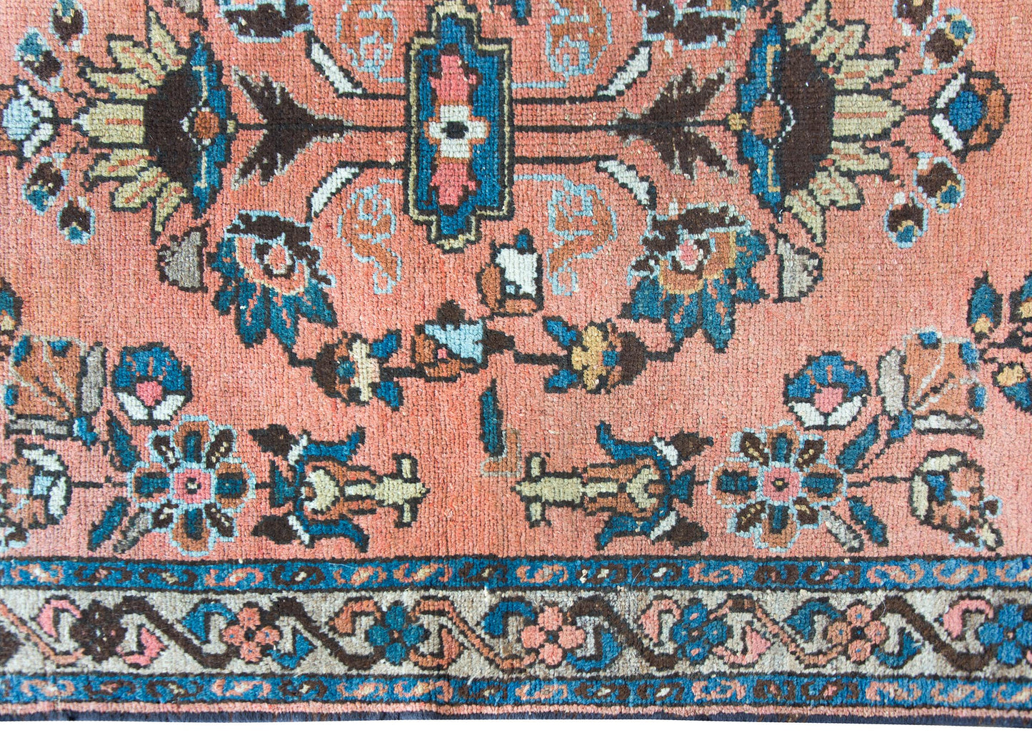 Early 20th Century Persian Lilihan Rug For Sale