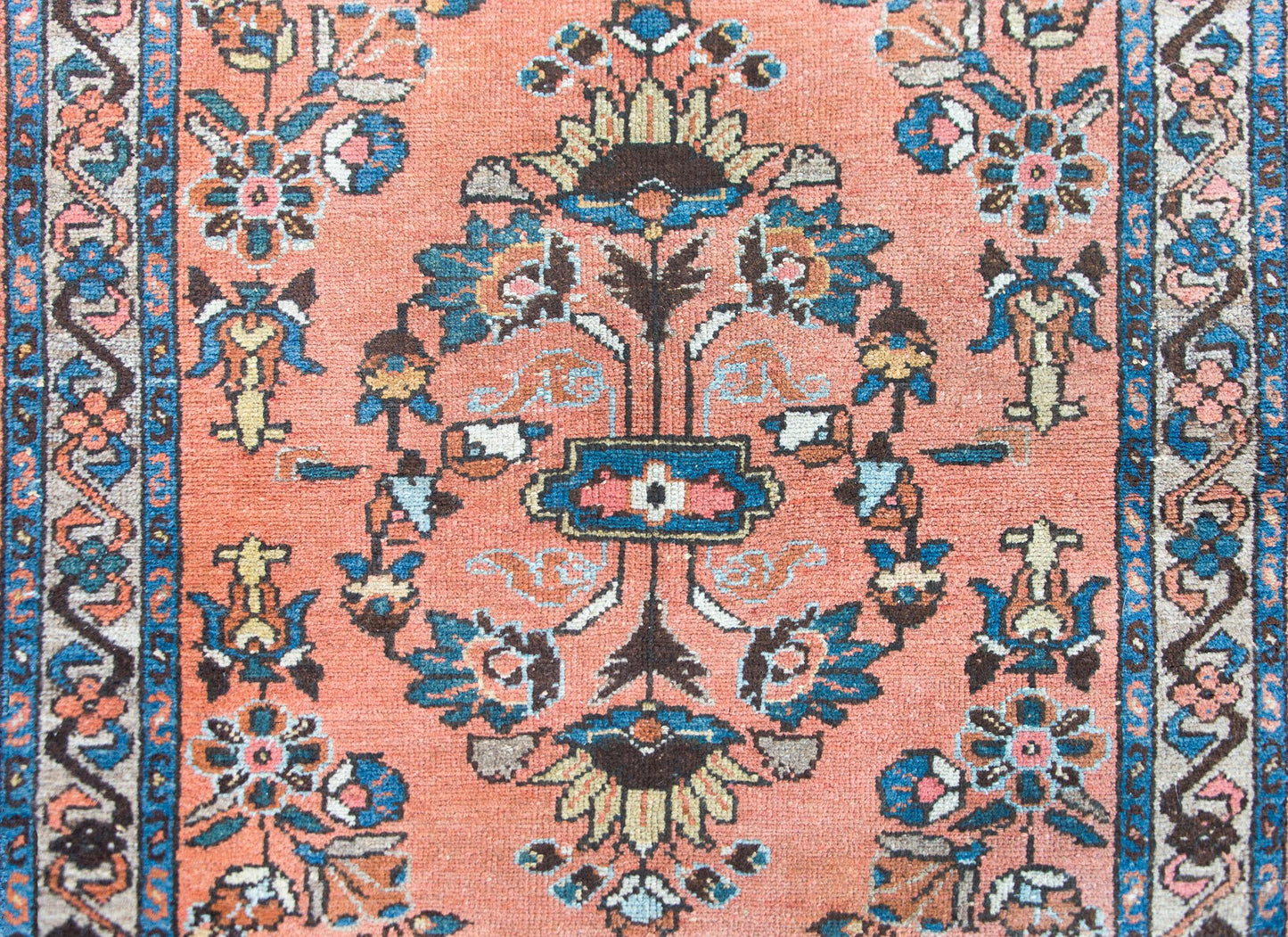 Early 20th Century Persian Lilihan Rug For Sale