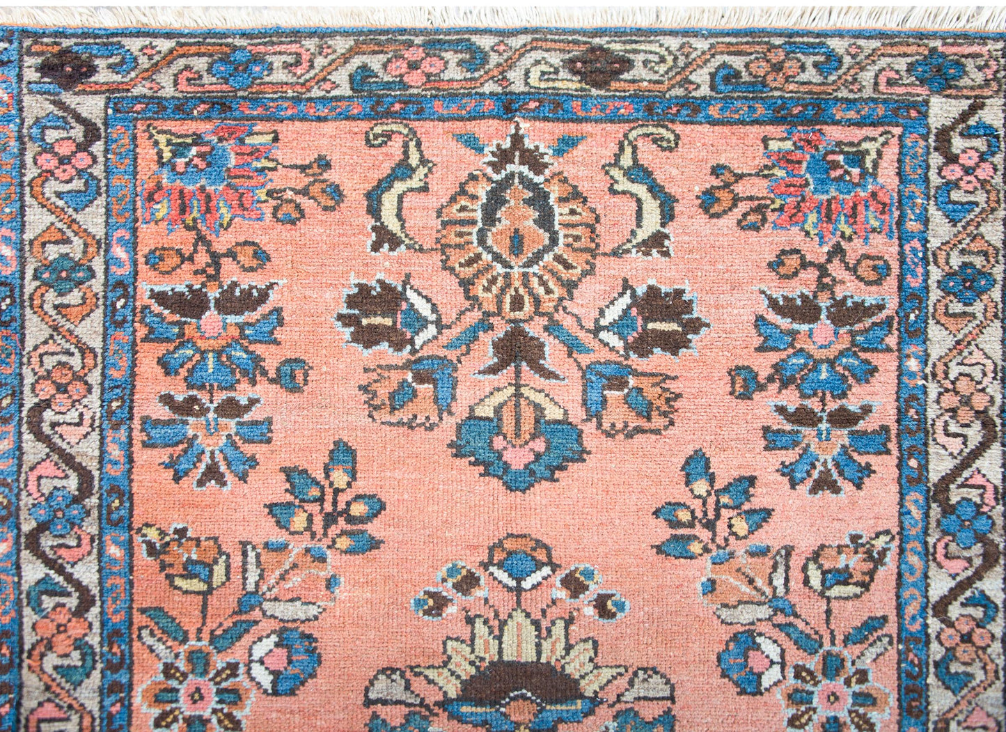 Early 20th Century Persian Lilihan Rug For Sale